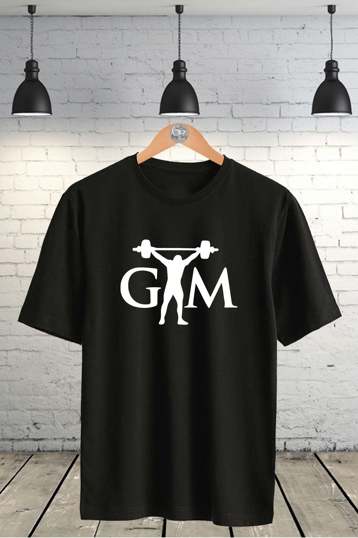 BEYTEKS Oversize Custom Printed Gym T shirt Trendyol