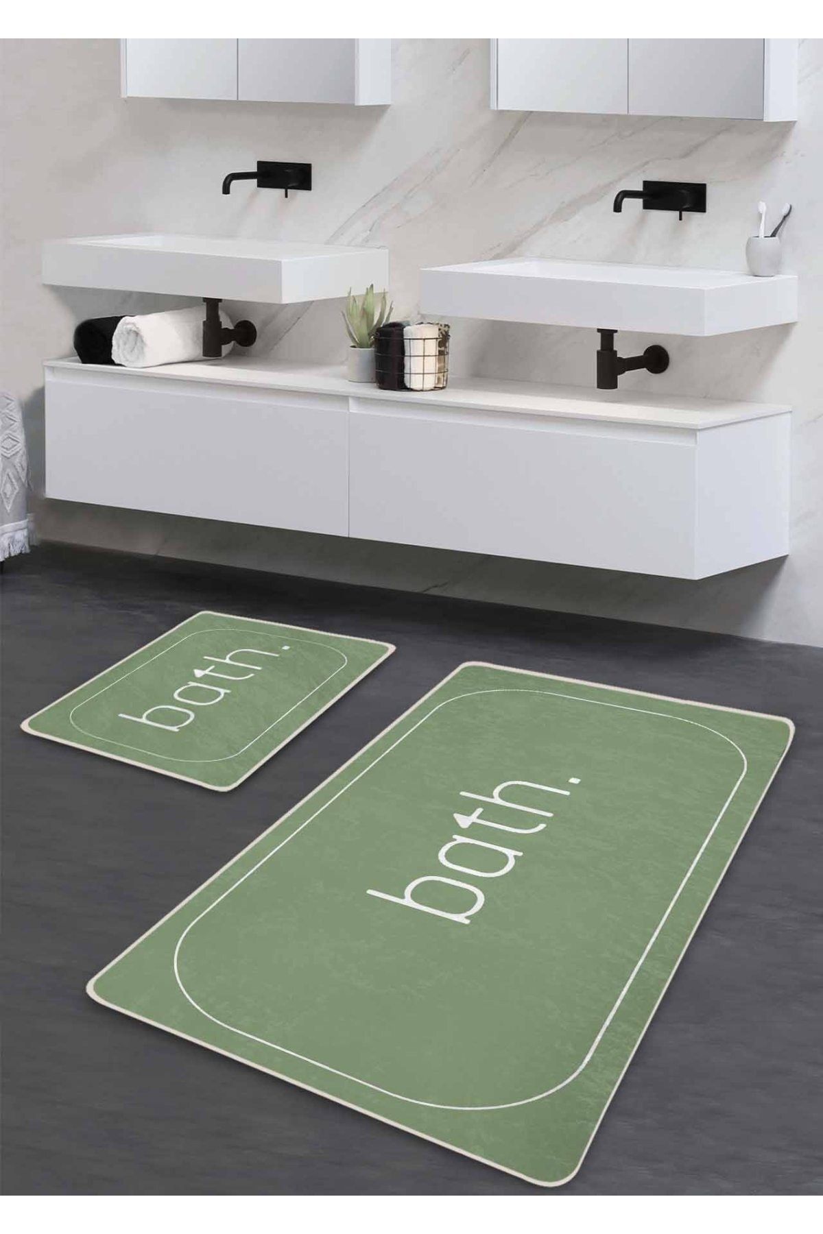 Mint bath mat best sale