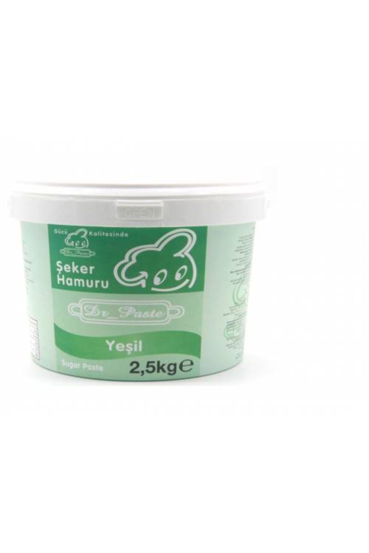 Dr.Paste Yeşil Şeker Hamuru 2,5 Kg