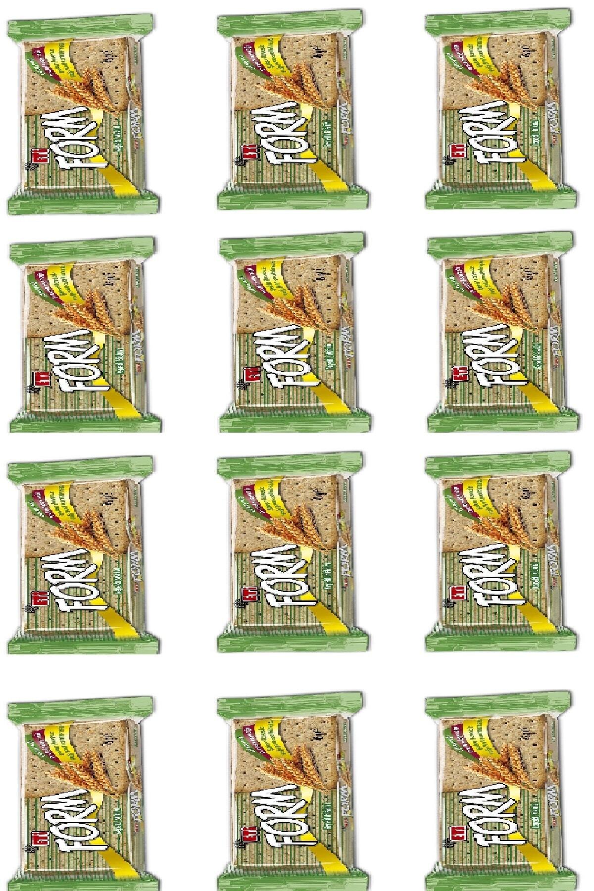 Eti Form Kepekli Bisküvi 45 G X 12 Adet