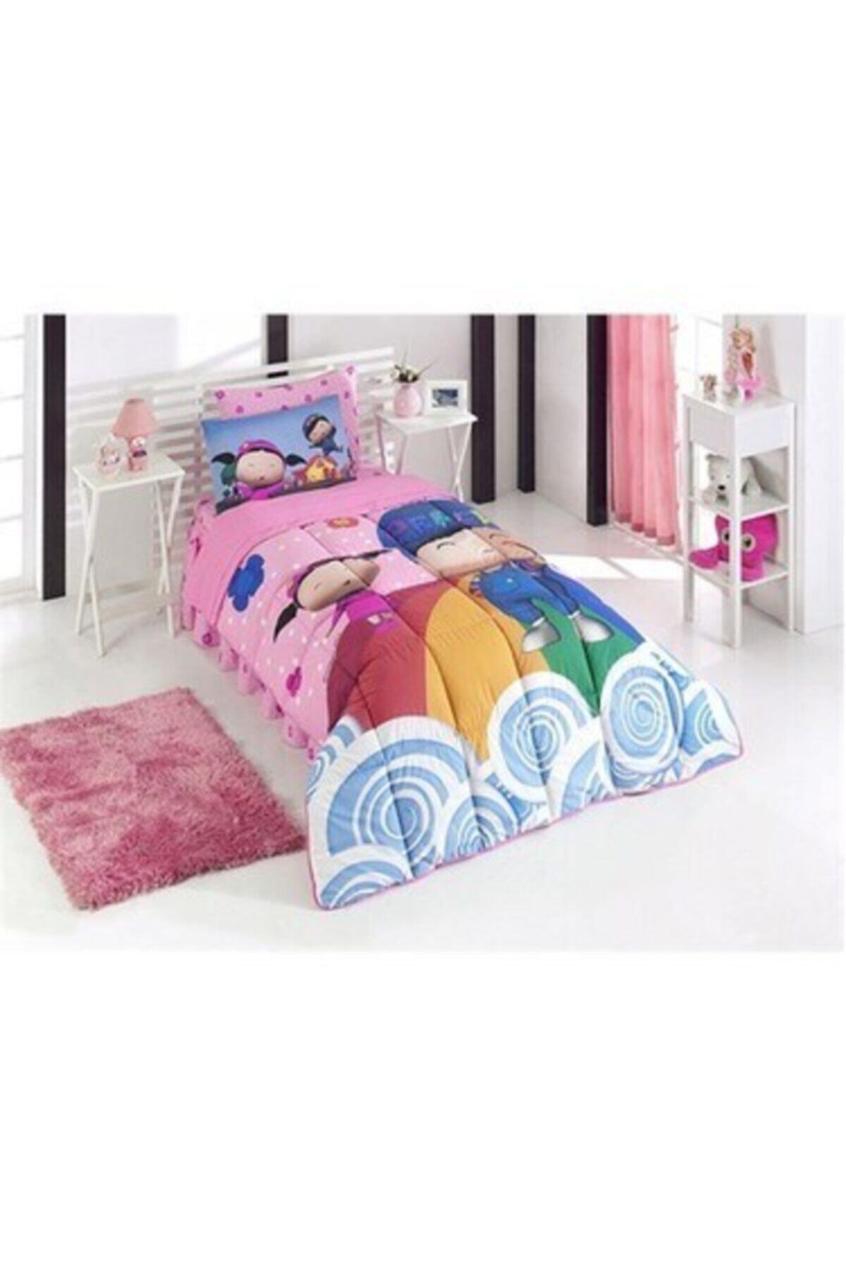 Kristal Taç Pepee Girl Tek Kişilik Uyku Seti