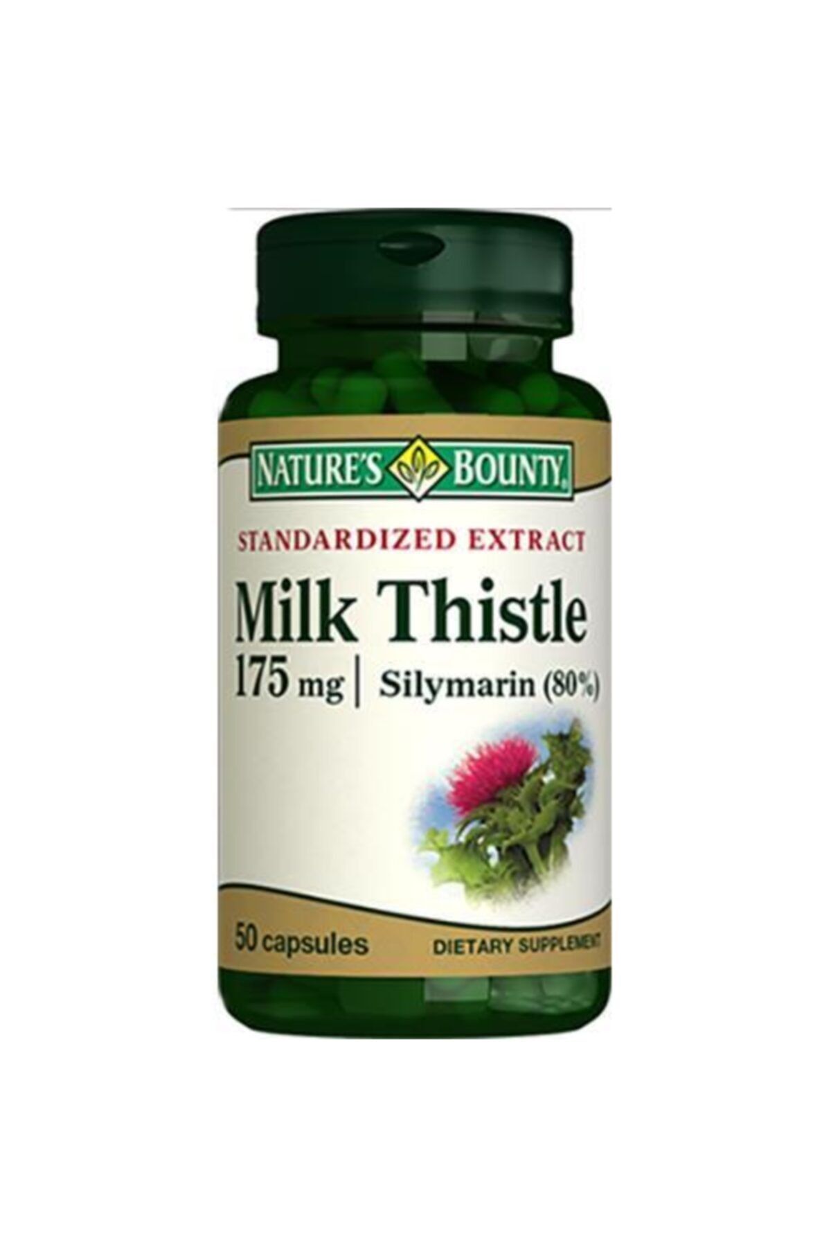 Nature's Bounty Milk Thistle 175mg 50 Kapsül