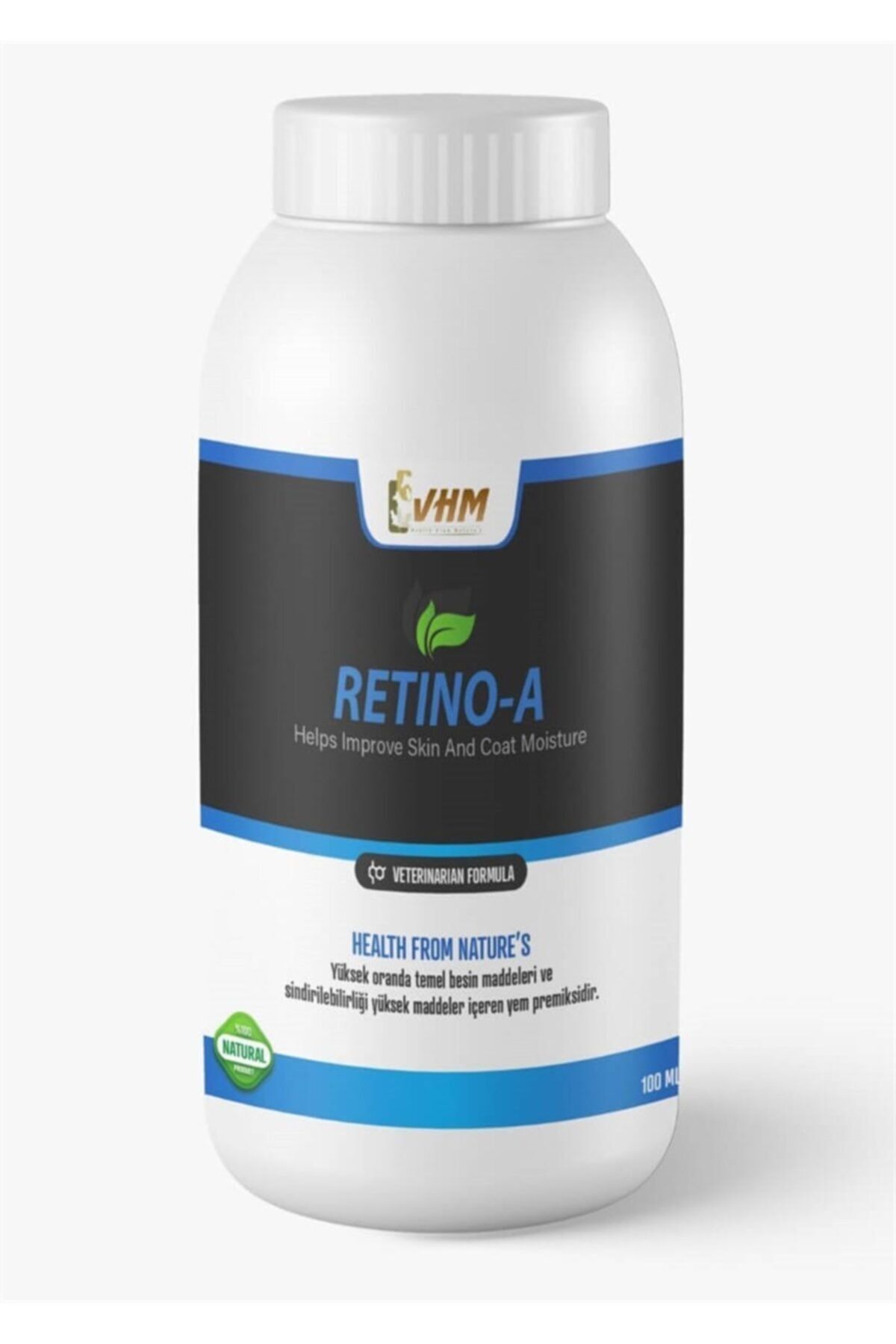Veteriner Herbal Medicine (VHM) Vhm Retino A Şurup Tüy Ve Deri Güçlendirici 100 ml