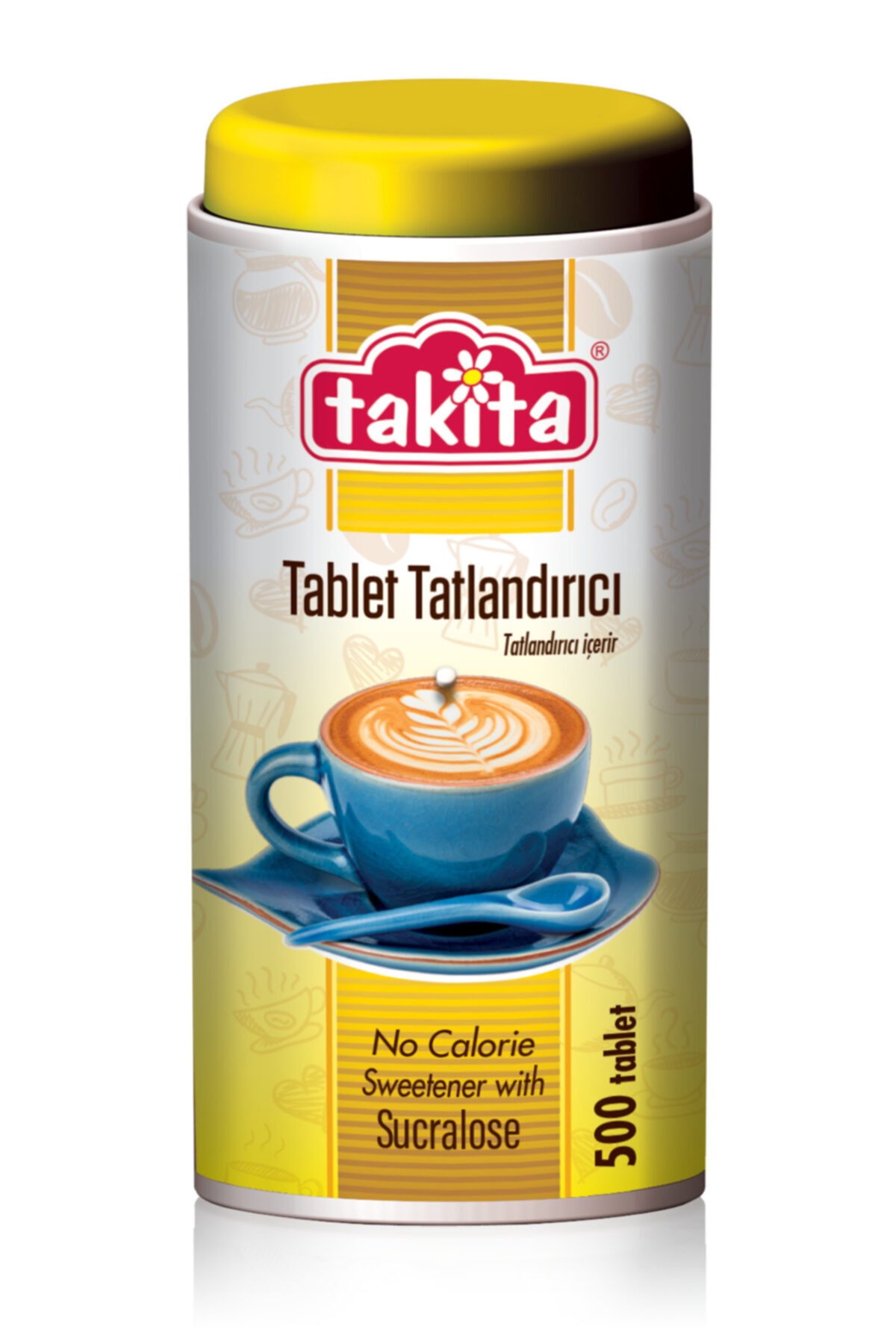 Takita Sukralozlu Tablet Tatlandırıcı 500 Tablet