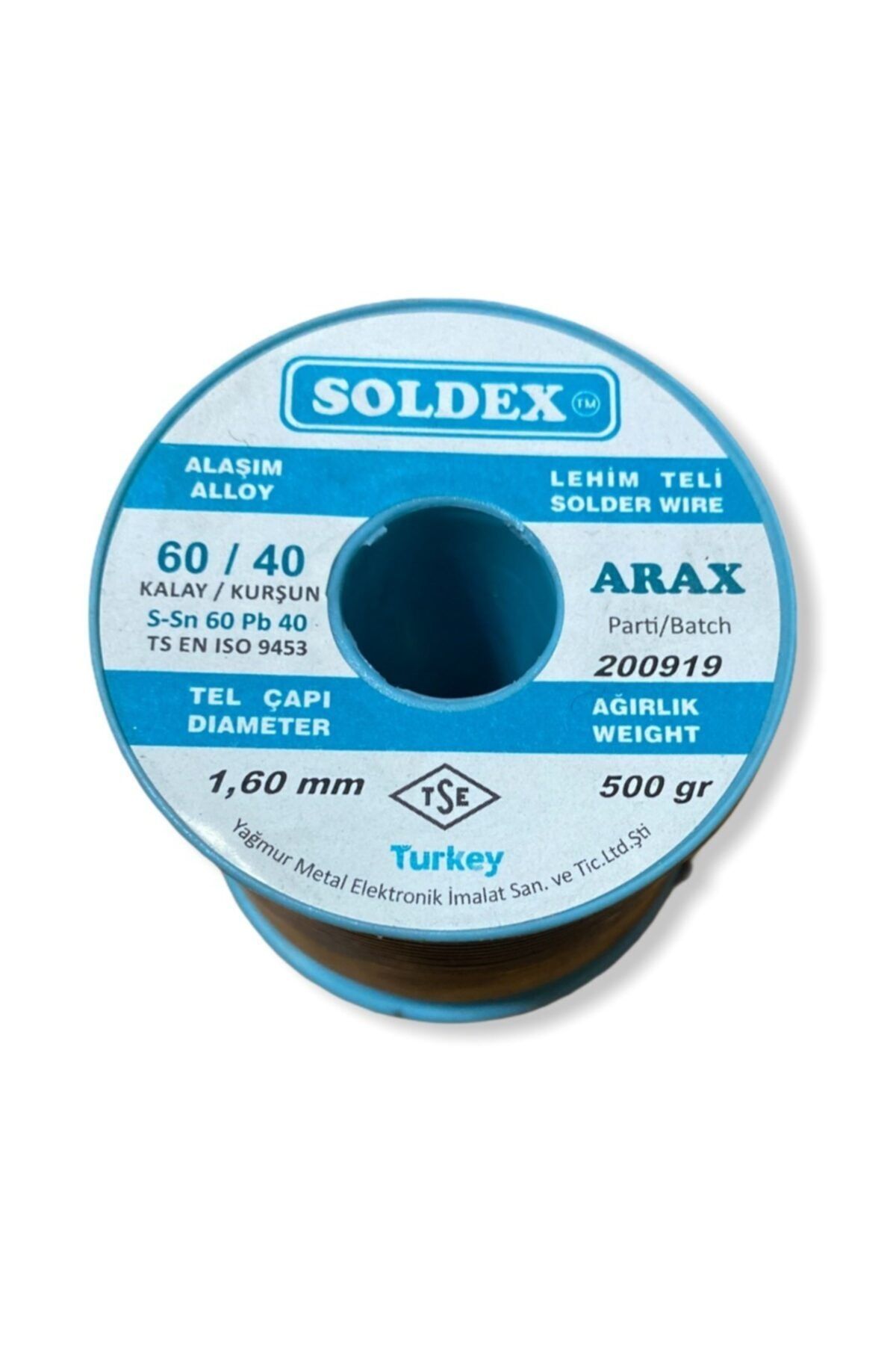 Soldex Arax Lehim Teli 500gr 1.60mm
