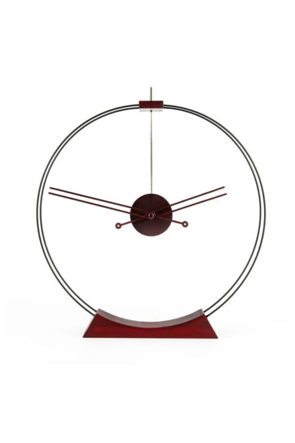 Leyan Akuamarin Modern Dekoratif Masa Saati 50 cm