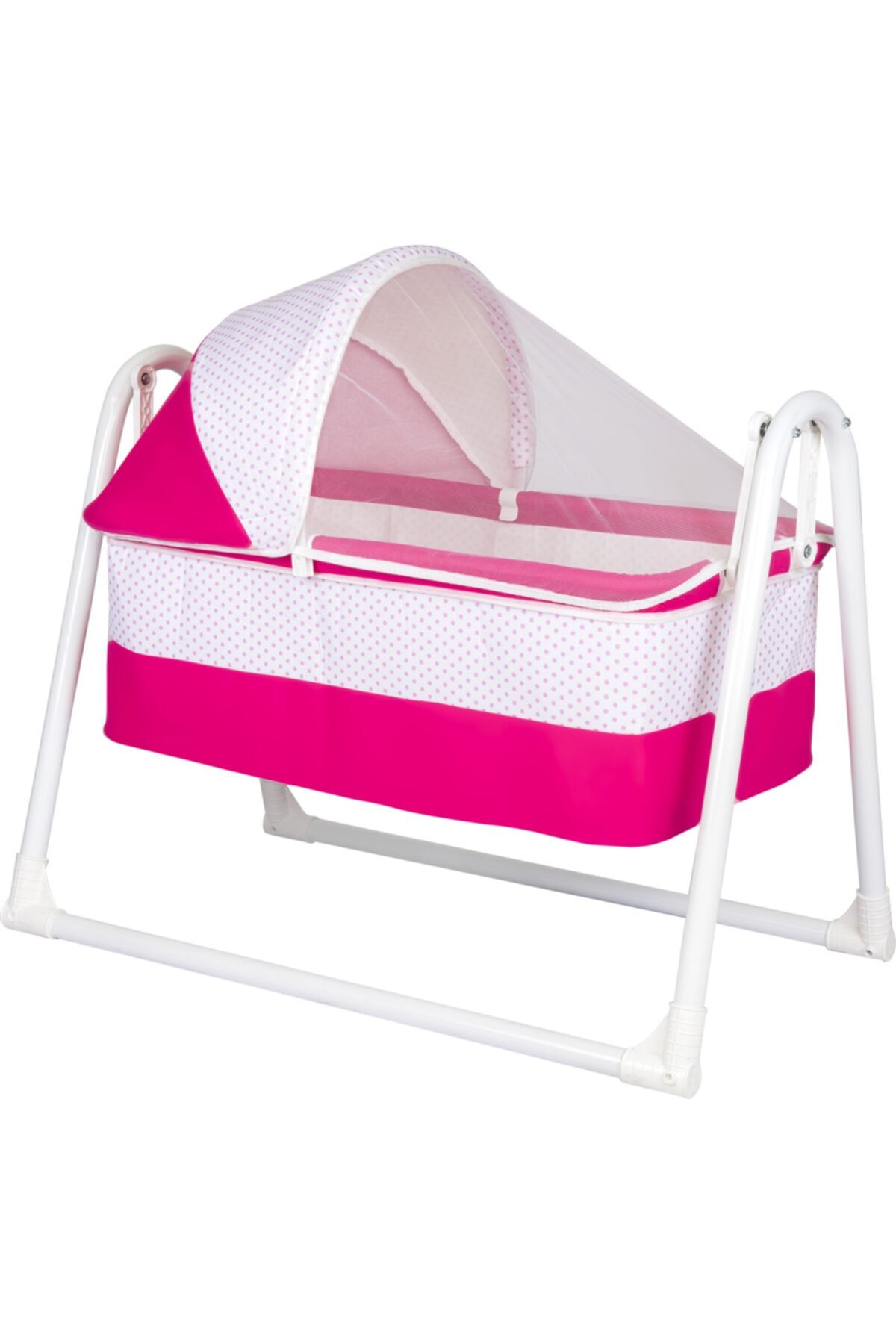 eynbaby Pembe Portatif Bebek Beşiği Sallanır Beşik -