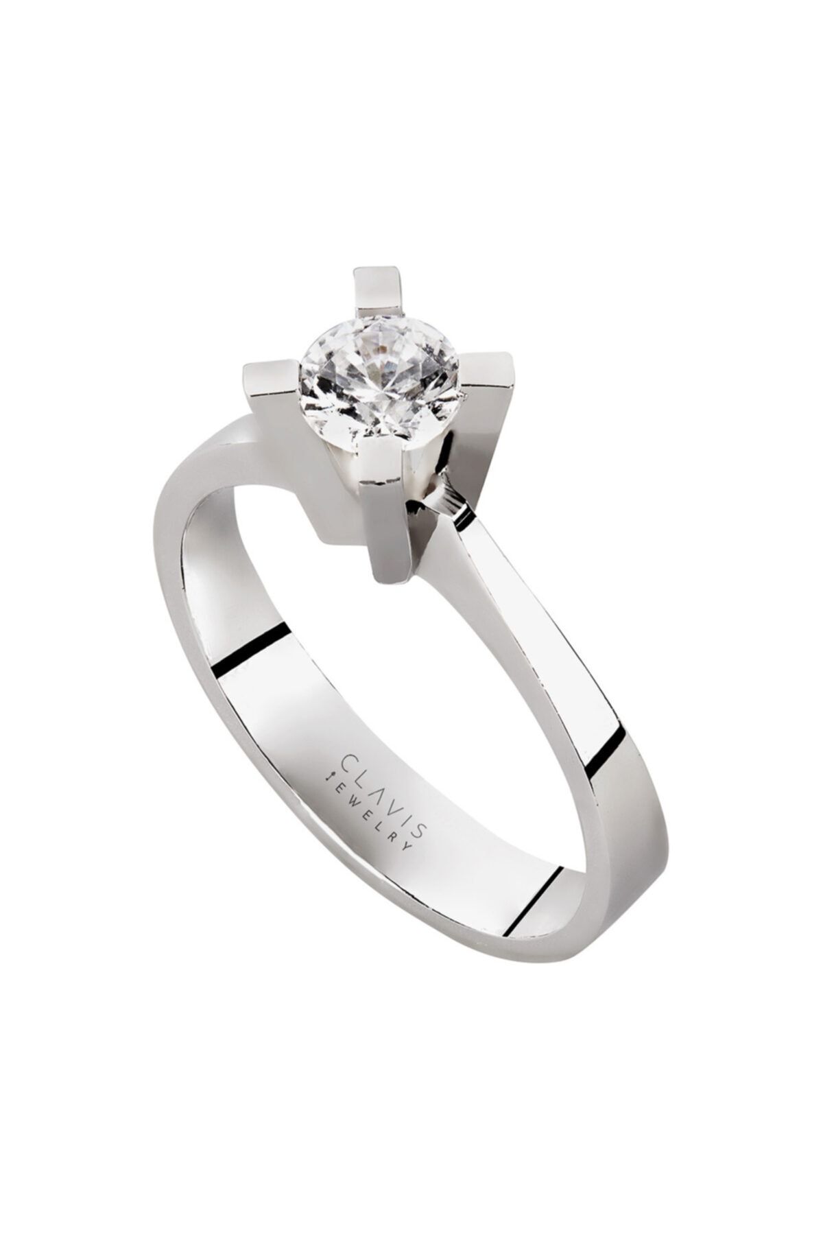 Clavis Jewelry Pırlanta Tektaş Yüzük (dt00019)