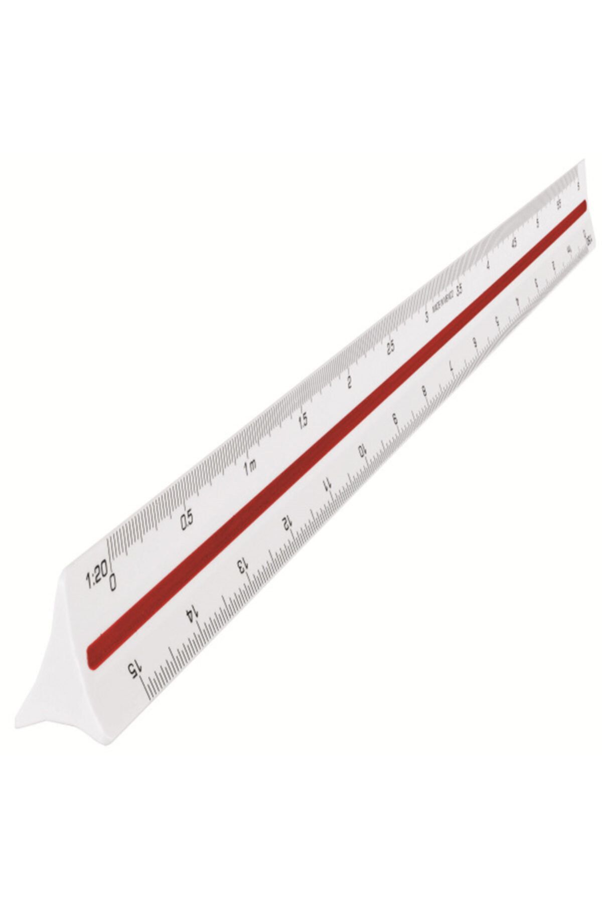 Maped Mikyas Cetvel Plastik 1:20 / 1:100 Ölçek 240013