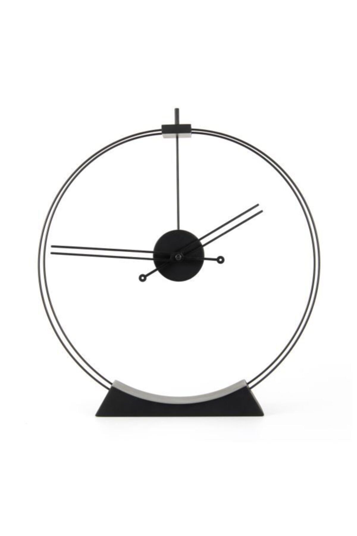 Leyan Modern Dekoratif Masa Saati 50 cm (1005)