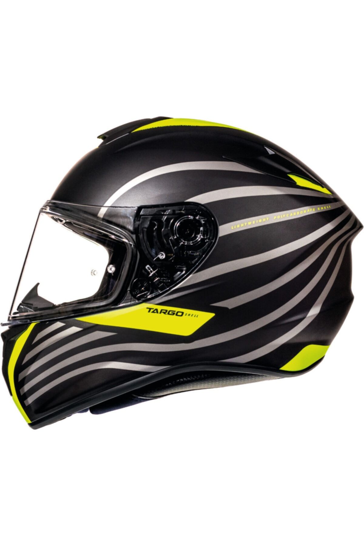MT Unisex Sarı Targo Doppler A1 Mat Full Face Kask
