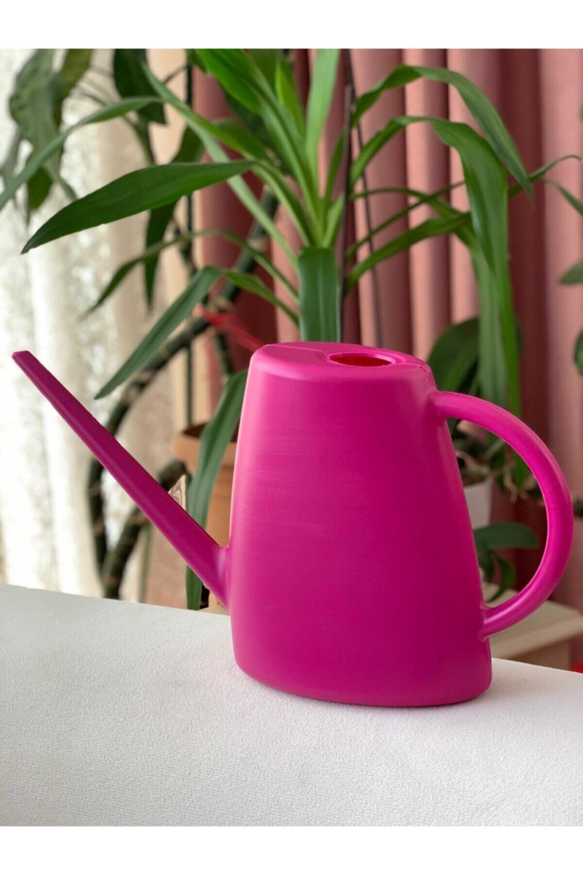 Fazay Ospim Sulak Çiçek Sulama Kabı 1,7 Litre Fuşya Renk