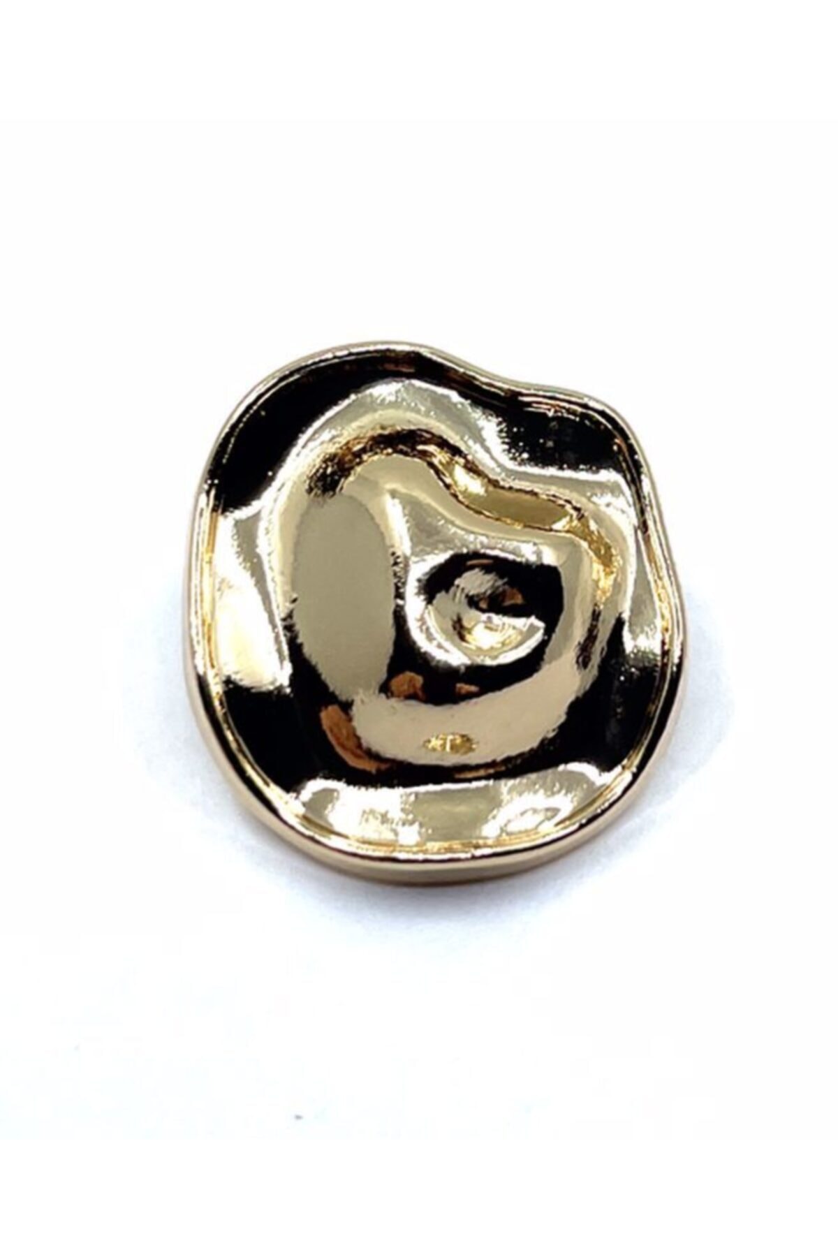 Düğmebul by ORG Kadın Metal Gold Düğme