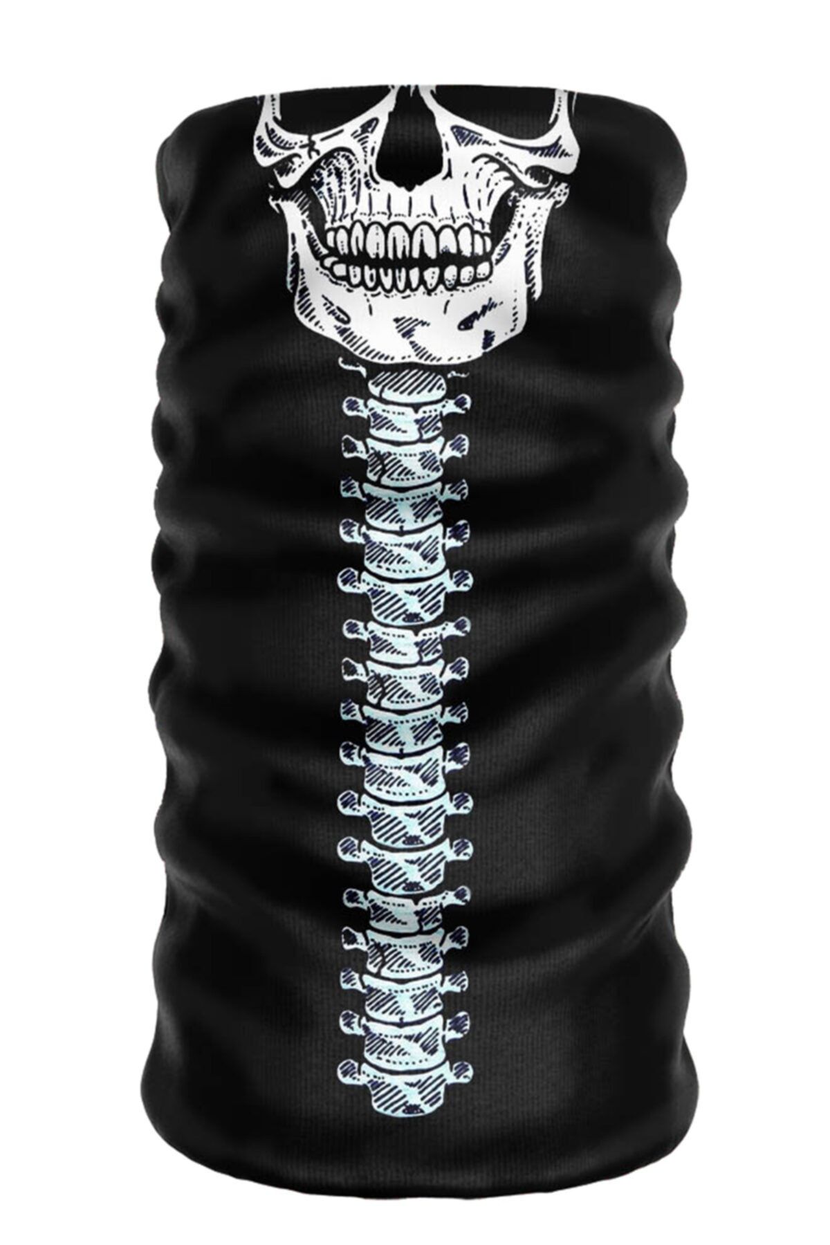 eTaktik ® DeBuff Collar Skull Skeleton Boyunluk Bandana