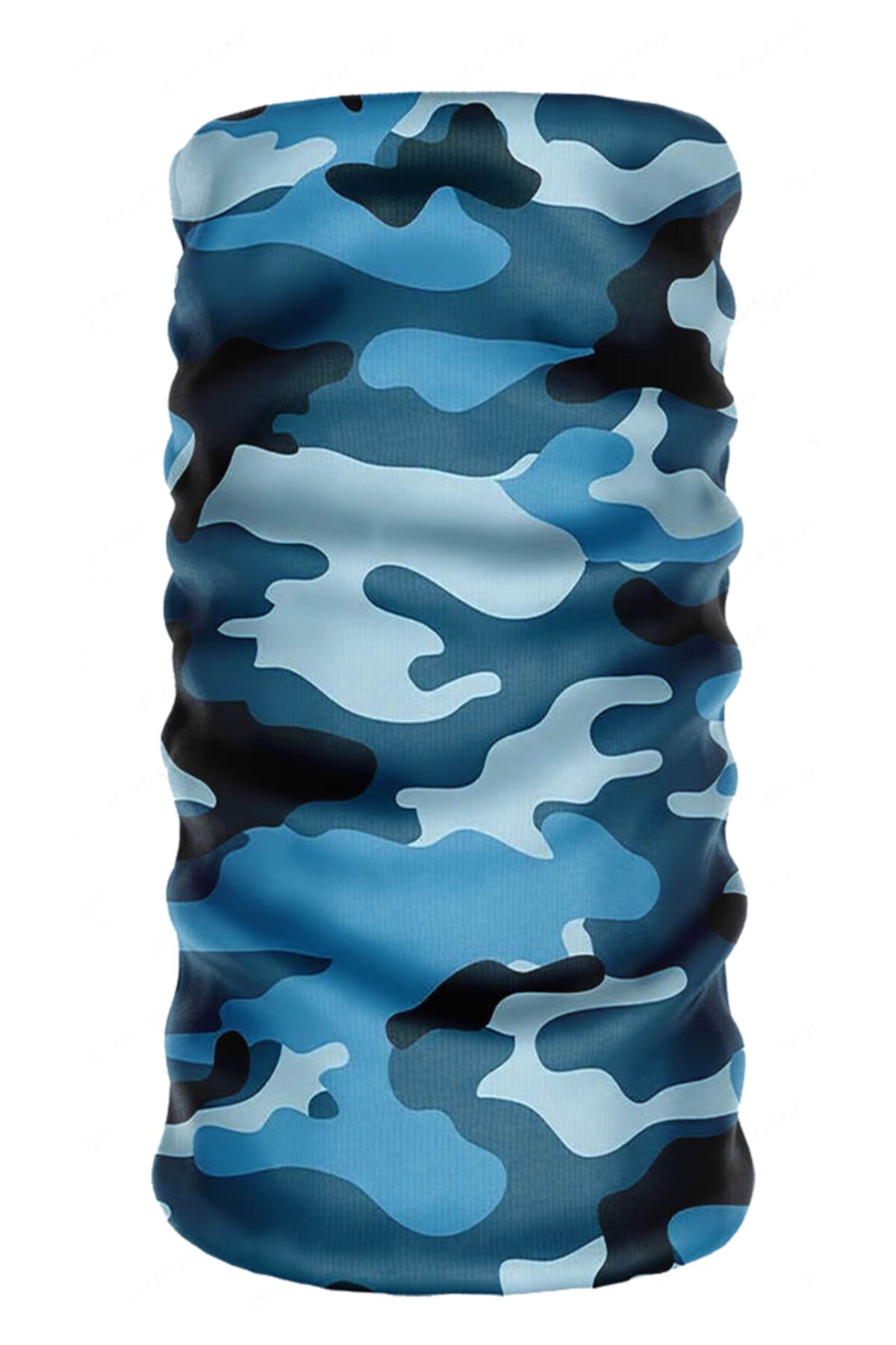 eTaktik Unisex Mavi DeBuff Collar Camouflage Sailor Boyunluk Bandana