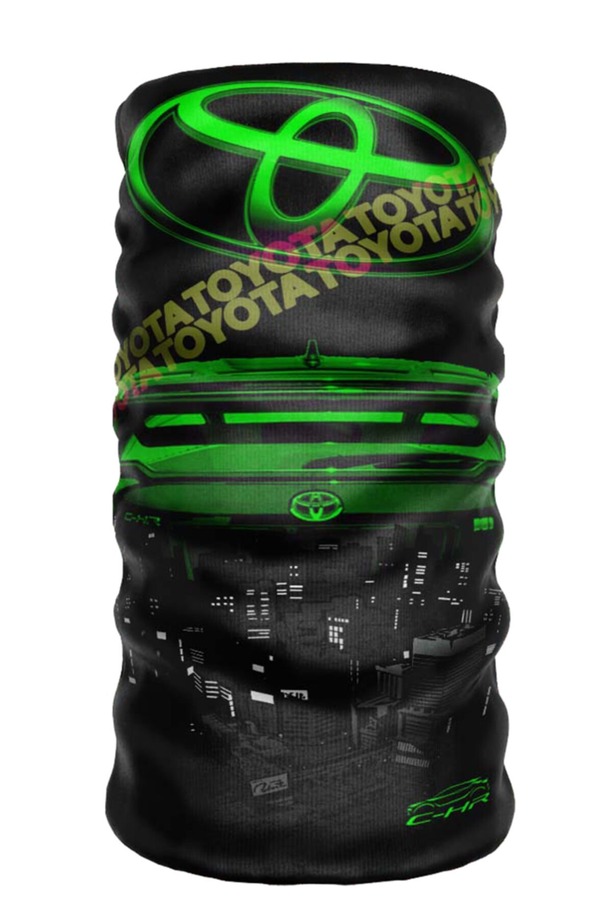 eTaktik Debuff Collar Toyota Green C-hr Boyunluk Bandana