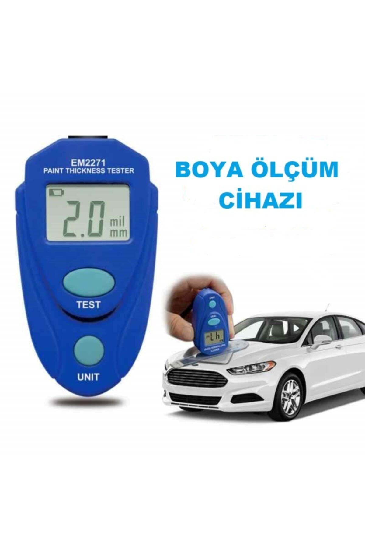EM3 Araç Boya Test Cihazı Kaliteli %100 Doğru Ölçüm