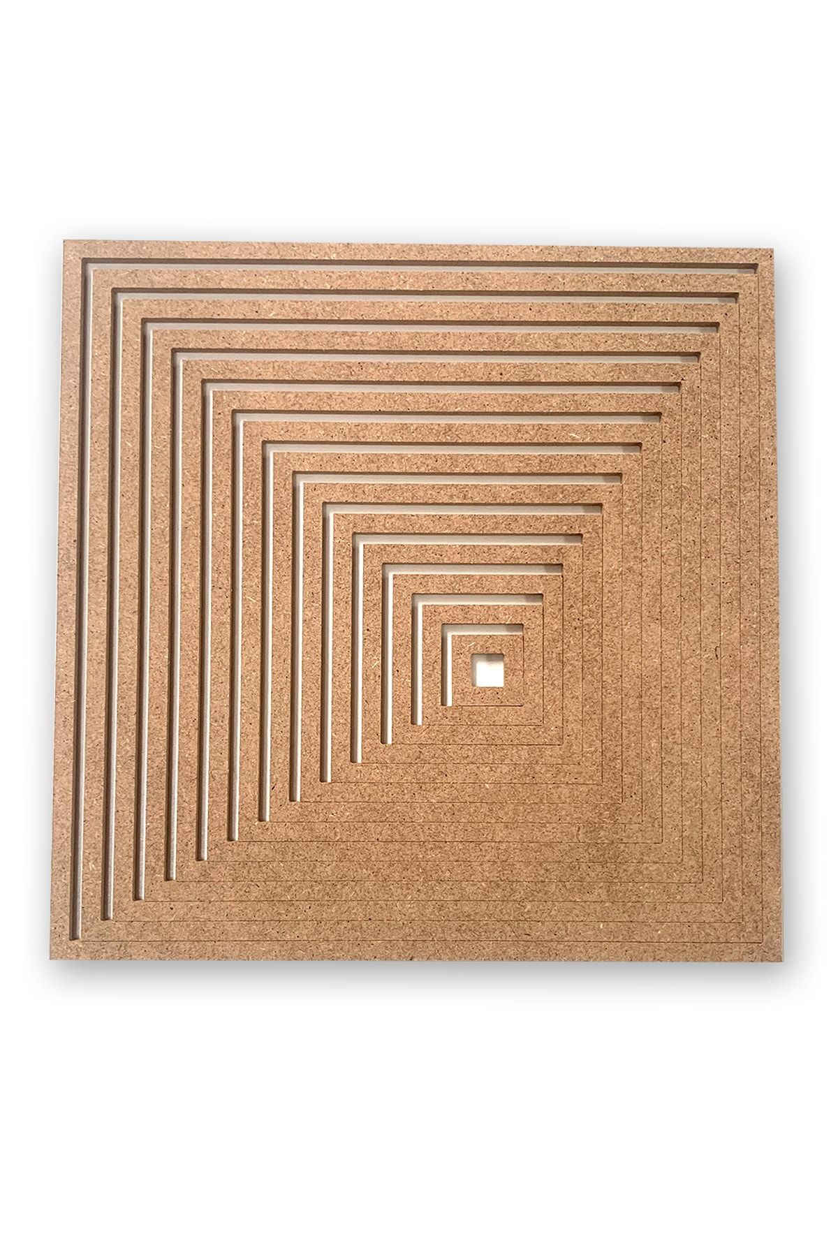 Marstanal Boyanabilir Ham Mdf Kare Kasnak Set 14'lü