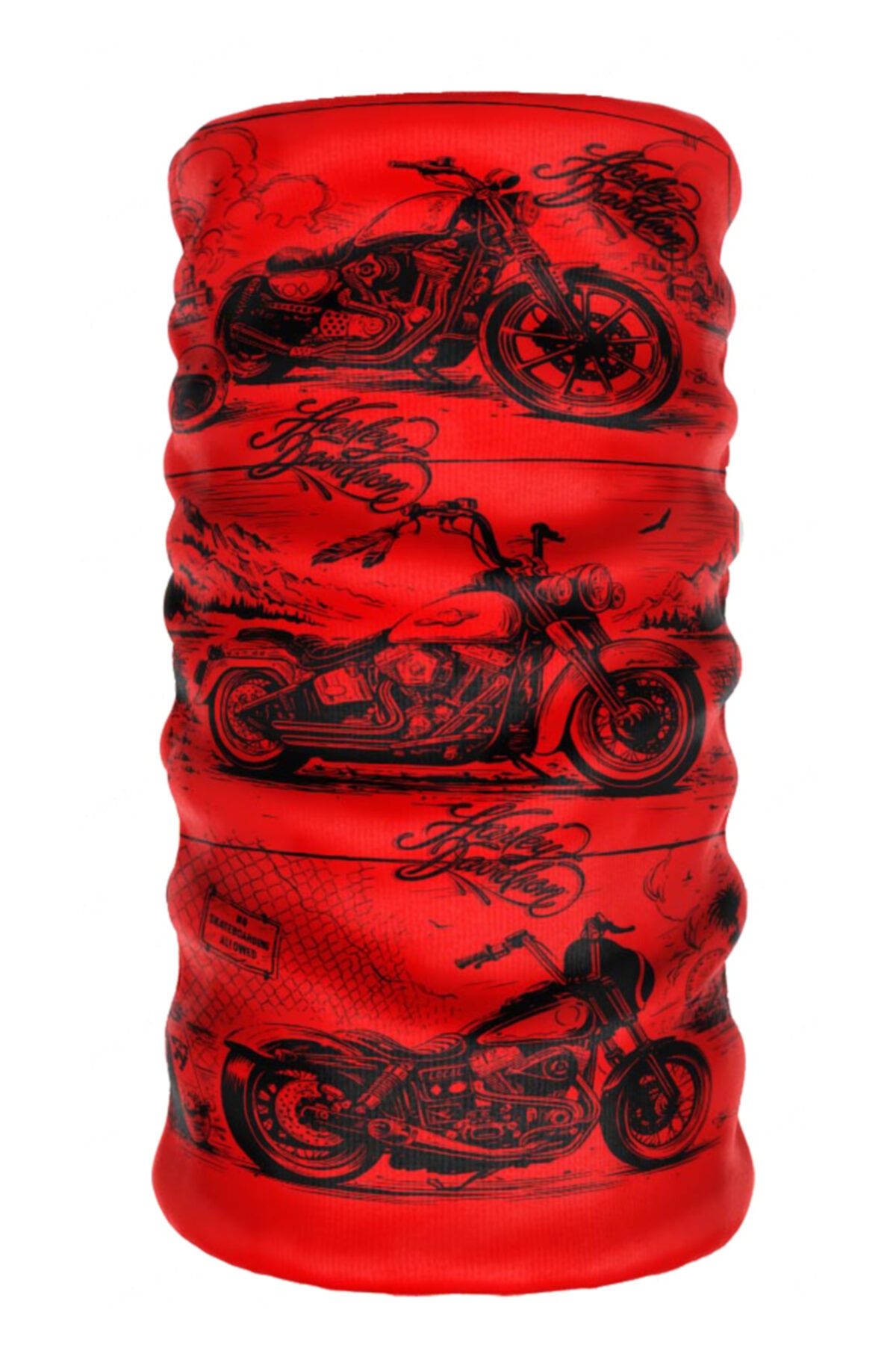 eTaktik ® DeBuff Collar  Harley-Davidson Chopper Bike Boyunluk Bandana
