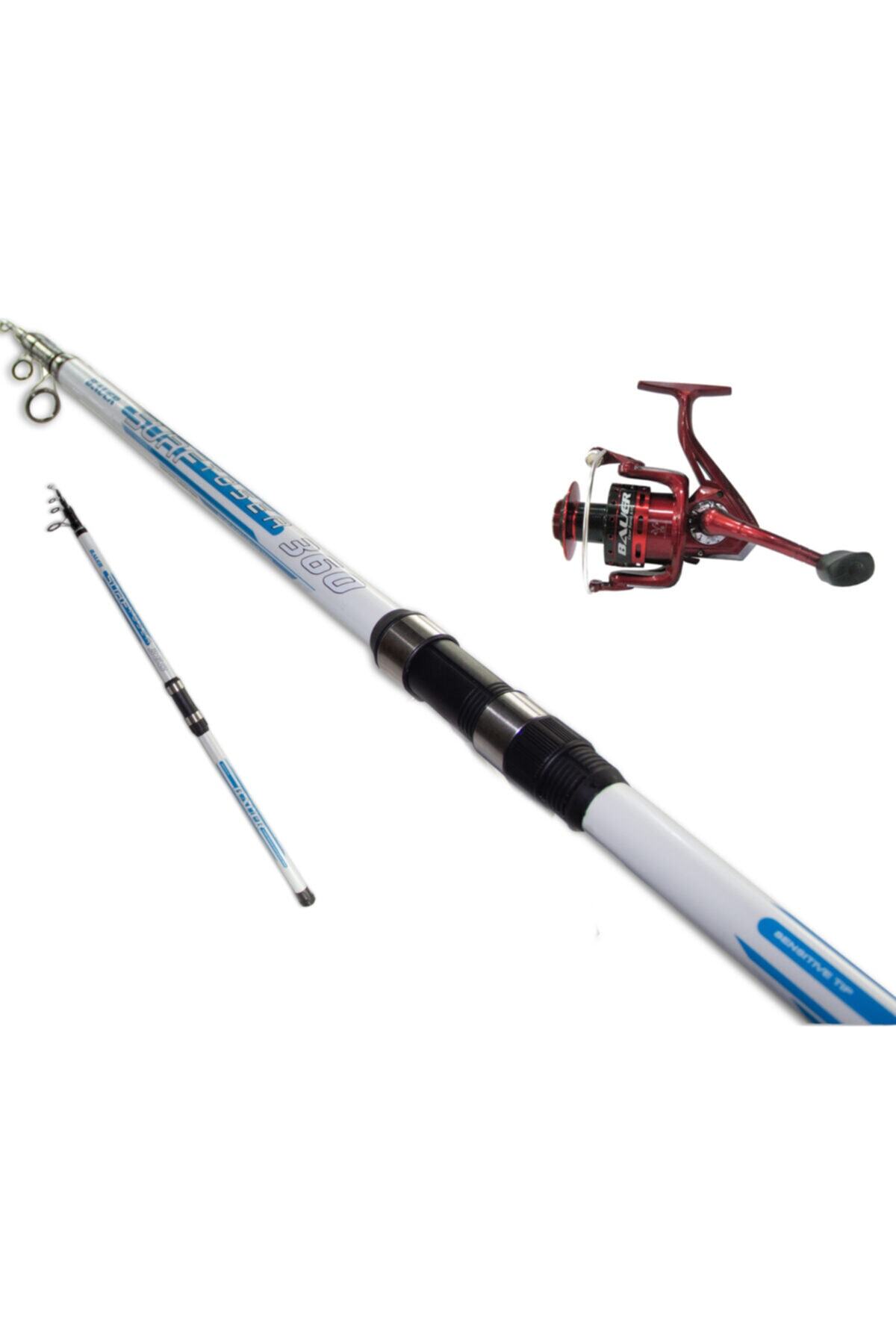 BAUER To 420 Cm Sea Surf Kamış Cefiro 5000 Surf Olta Takımı