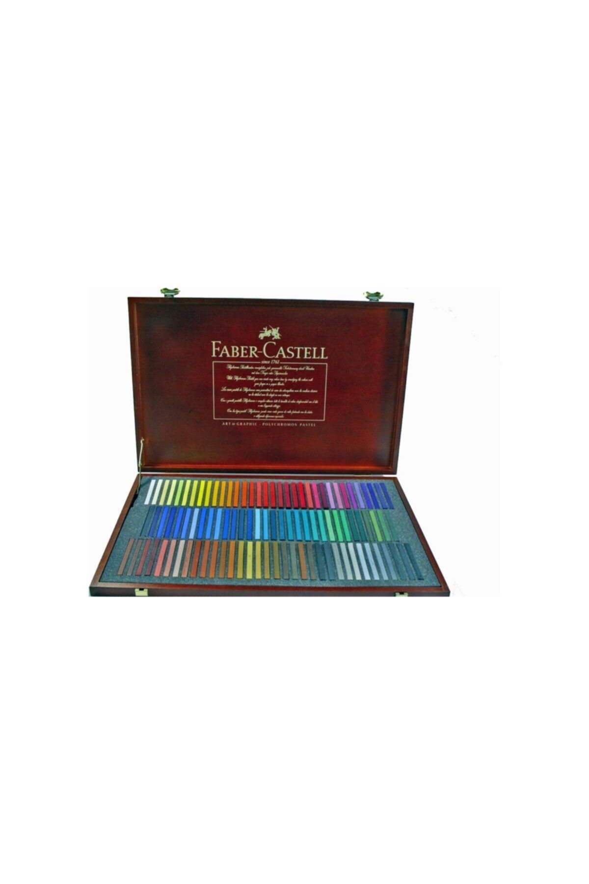 faber castell polychromos toz pastel boya seti 100 renk fiyati yorumlari trendyol