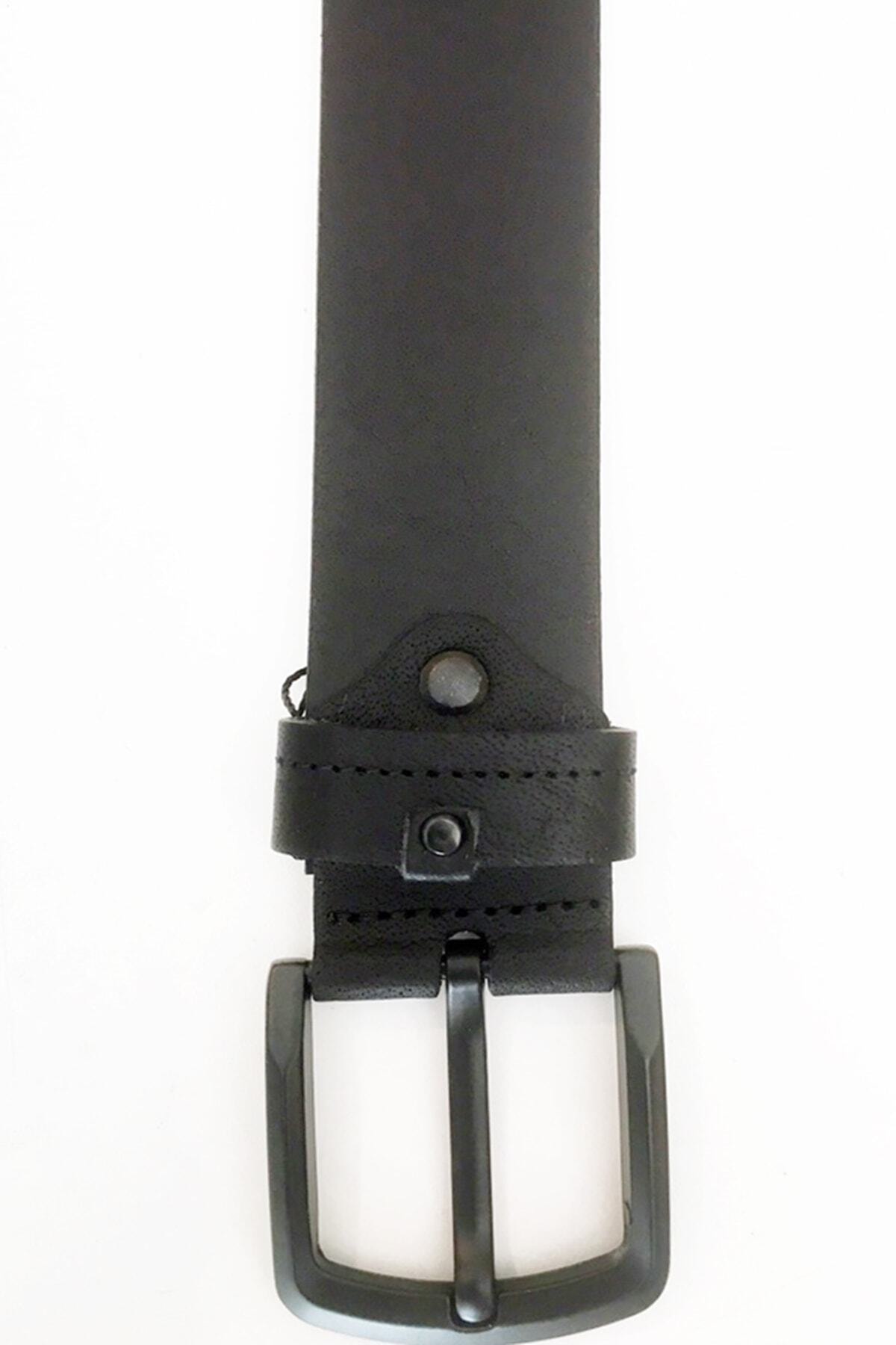 Twister Jeans Twıster Jeans 654 Deri Kemer Siyah