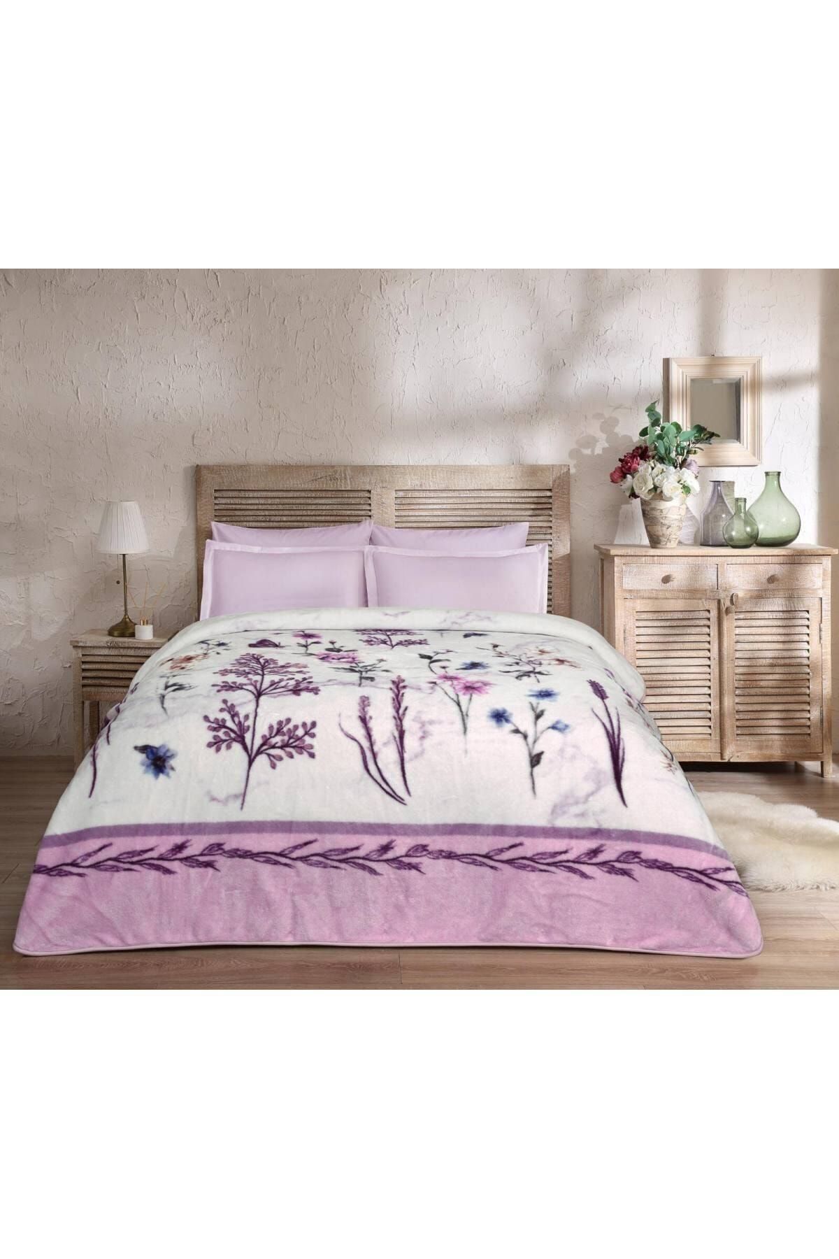 Özdilek Wildy Blooms Çift Kişilik Battaniye