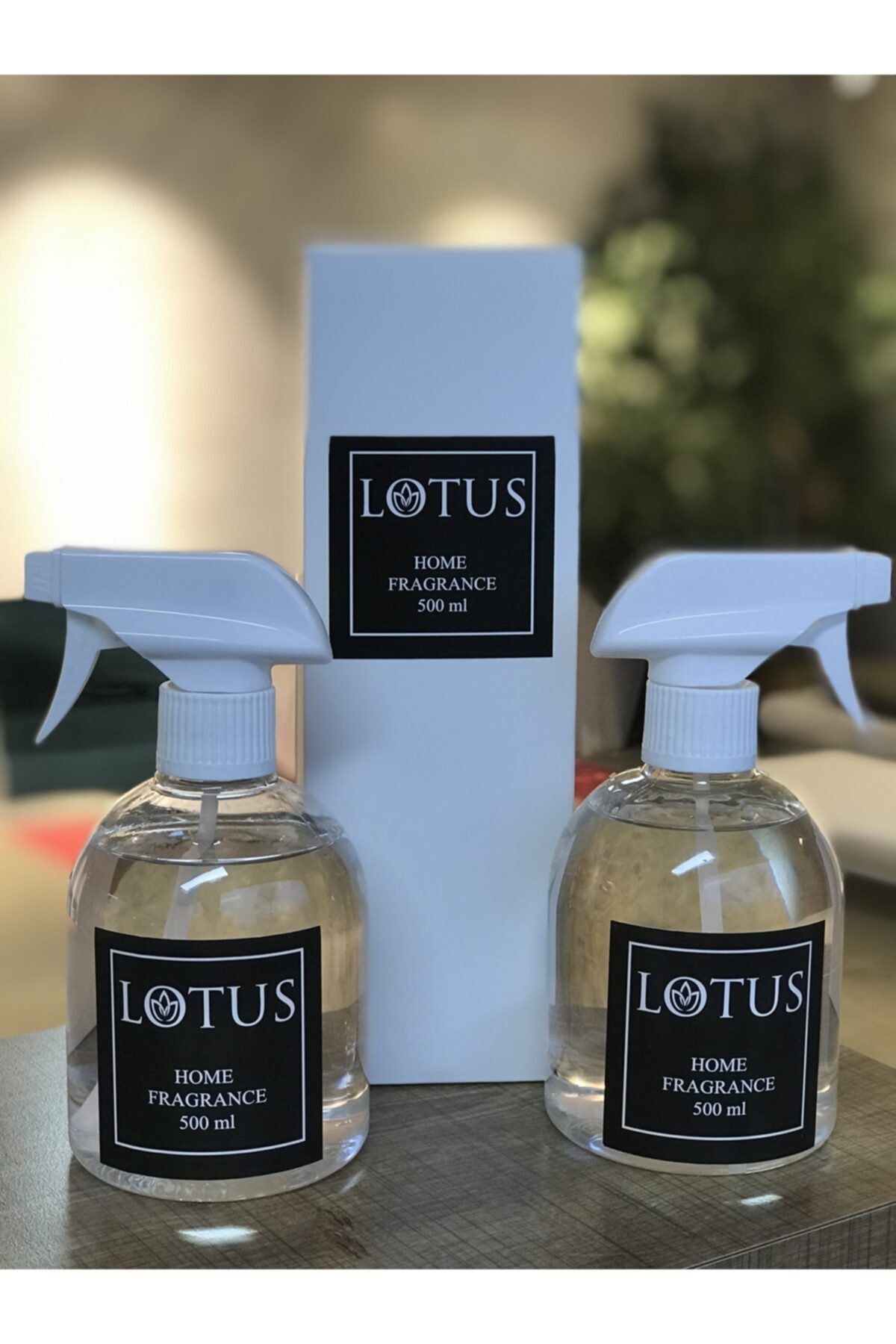 LOTUS KOZMETİK ÜRÜNLERİ Oda Spreyi Tekstil Kumaş Kokusu - 500 Ml - Pudra