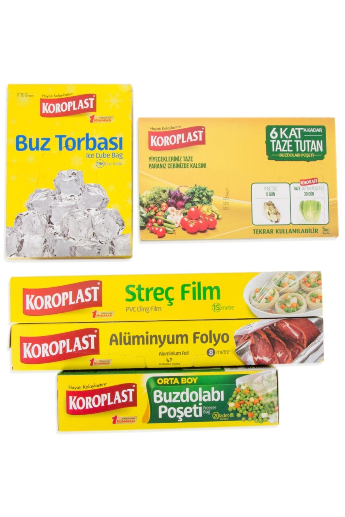 Koroplast Ekonomik Gıda Saklama Seti
