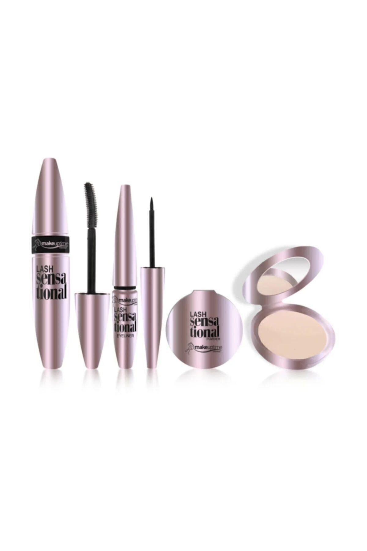 MAKEUP COVER Makeup Rimel Eyeliner Pudra Seti