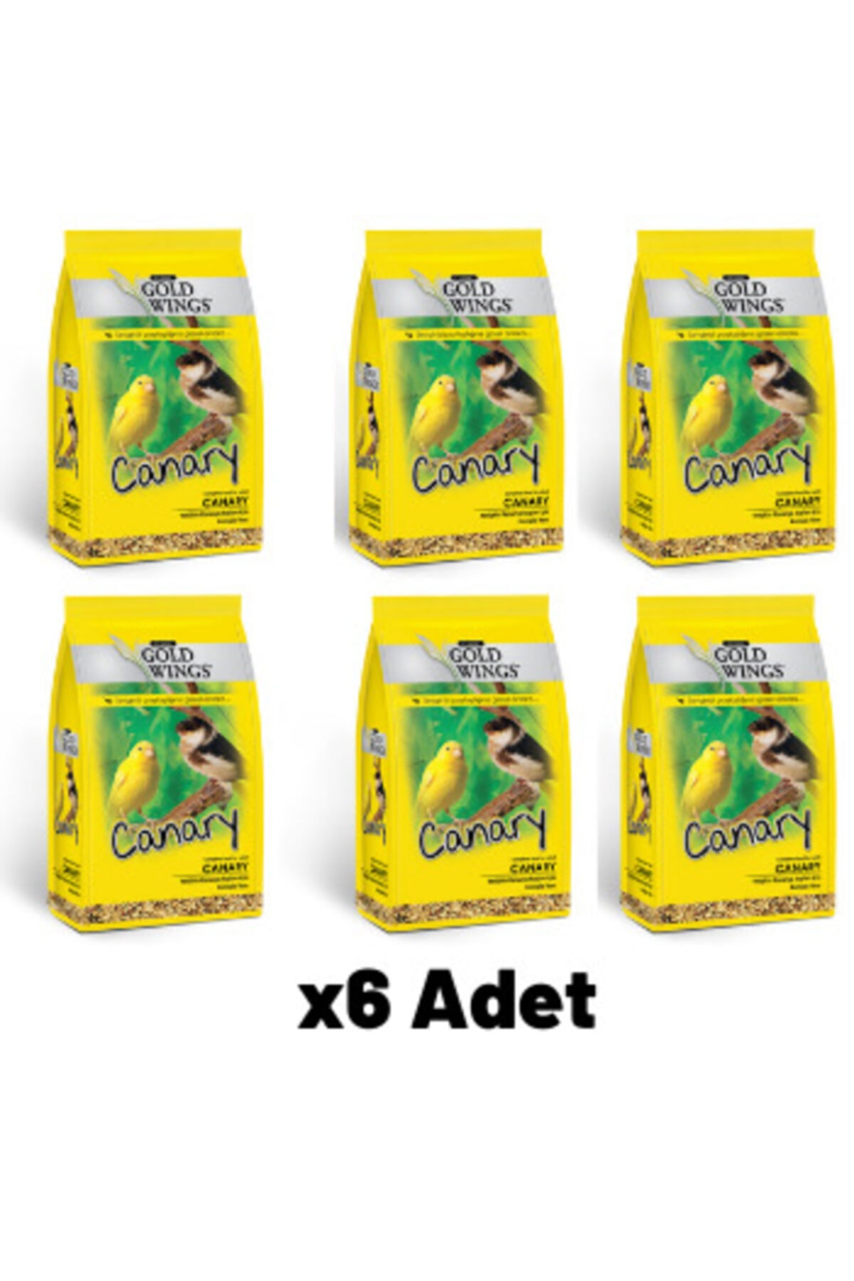 Gold Wings Classic Kanarya Yemi 400 Gr 6'lı