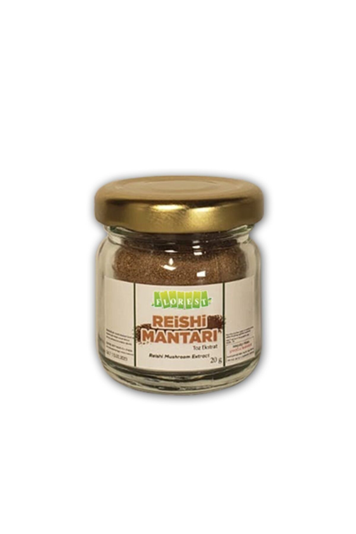 Florest Saf Reishi Mantarı Toz Ekstrakt 20 Gr. Reişi Extract