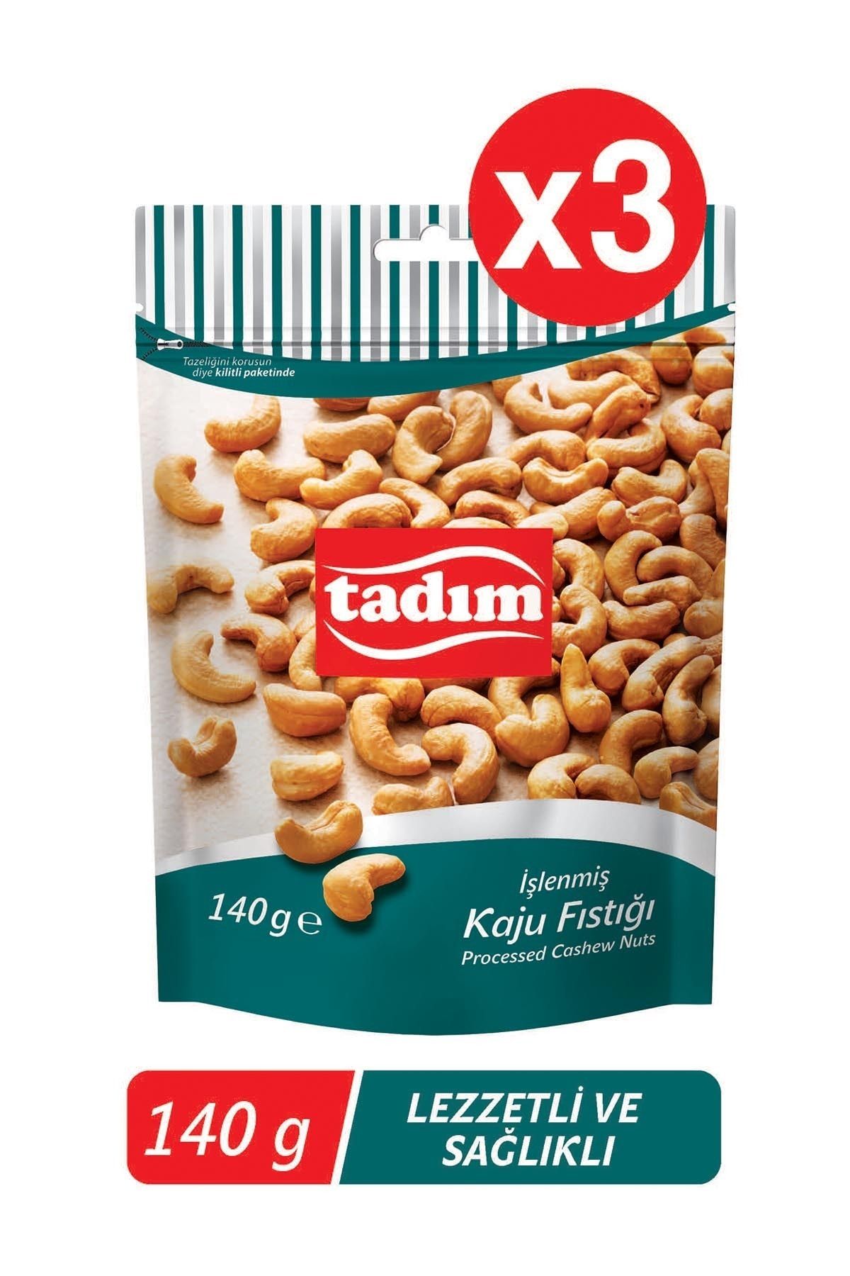 Tadım Kaju 140gr 3'lü Paket