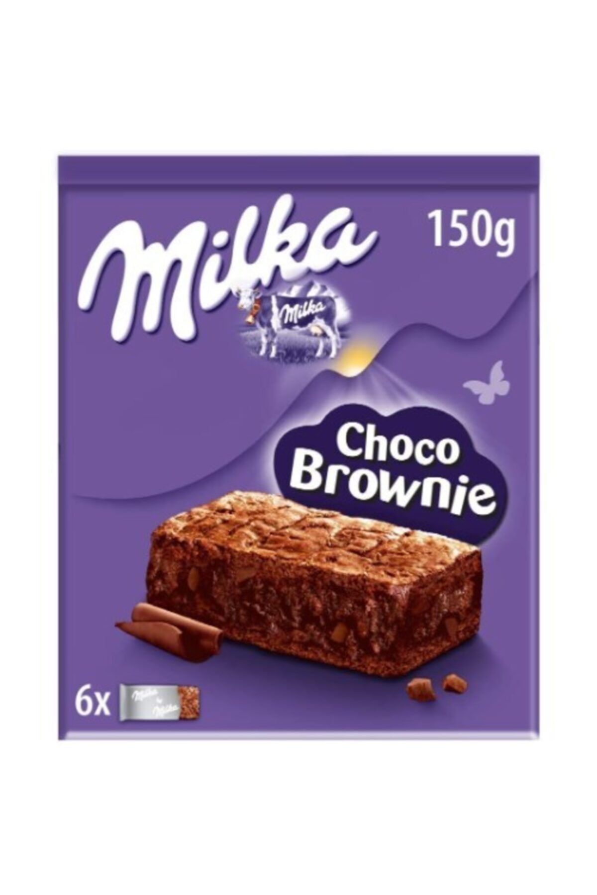 Milka Brownie Chocolat (x6) 150g