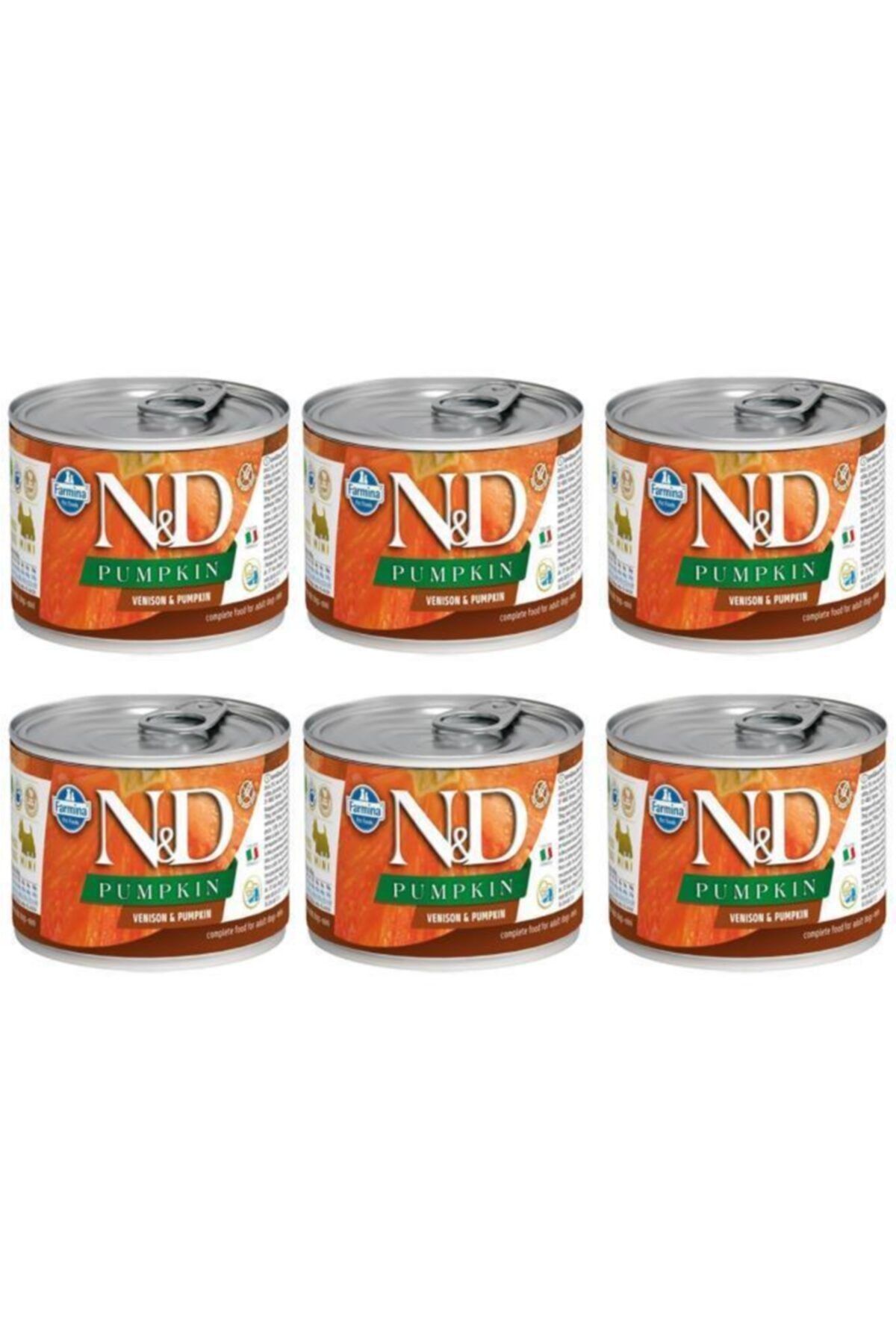 N&D Balkabakli Ve Geyik Etli Köpek Konservesi 140 Gr 6 Adet