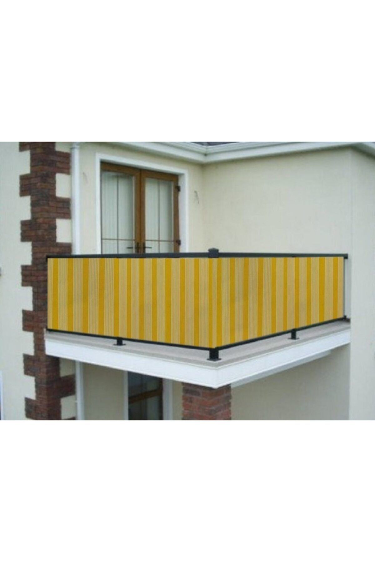 ceylan home Balkon Demiri Perdesi Kuş Gözü Metal Halka 700x80