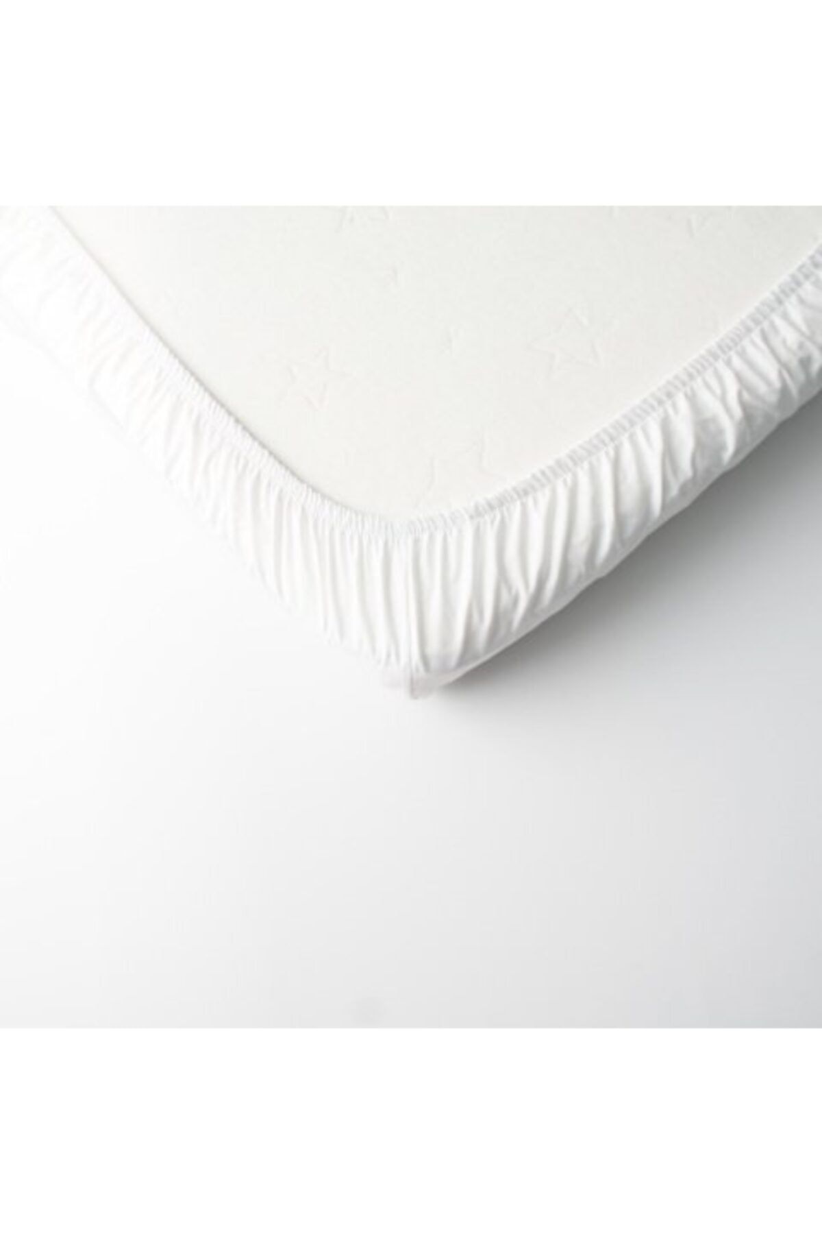 Gözde Collection 60x120 Organik Bebek Çarşafı 2 Adet + 60x120 Bebek Sıvı Geçirmez Alez 1 Adet 3'lü Set