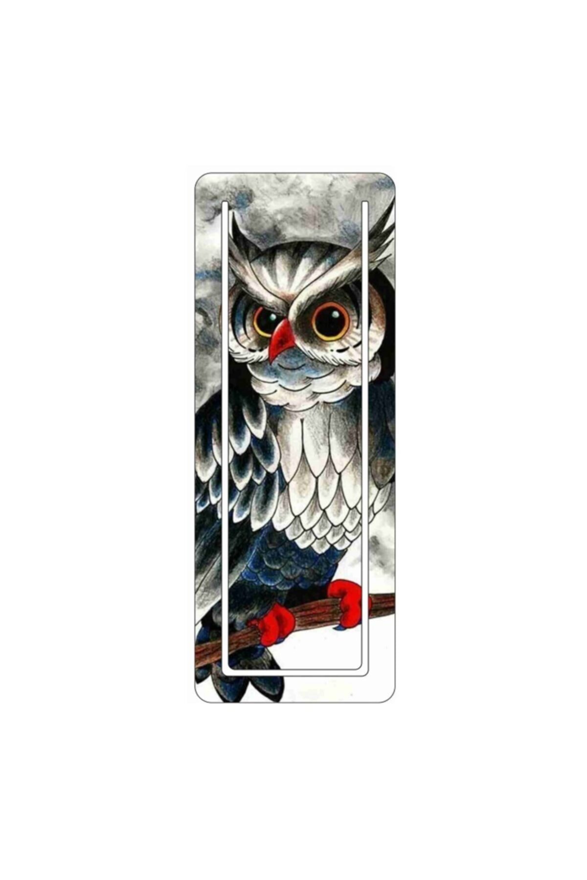 İstisna Ataç Kesim Çatık Kaşlı Baykuş Kitap Ayracı