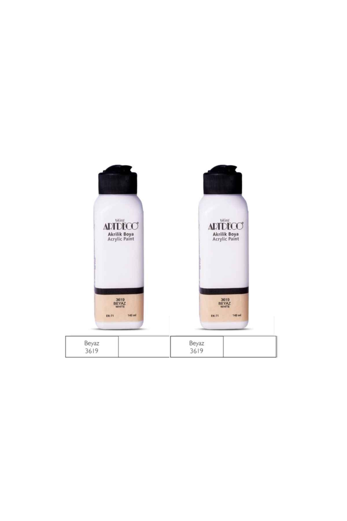 Artdeco 2 Li Akrilik Boya 140 Ml Renk Seçmeli Canlı Ve Pastel