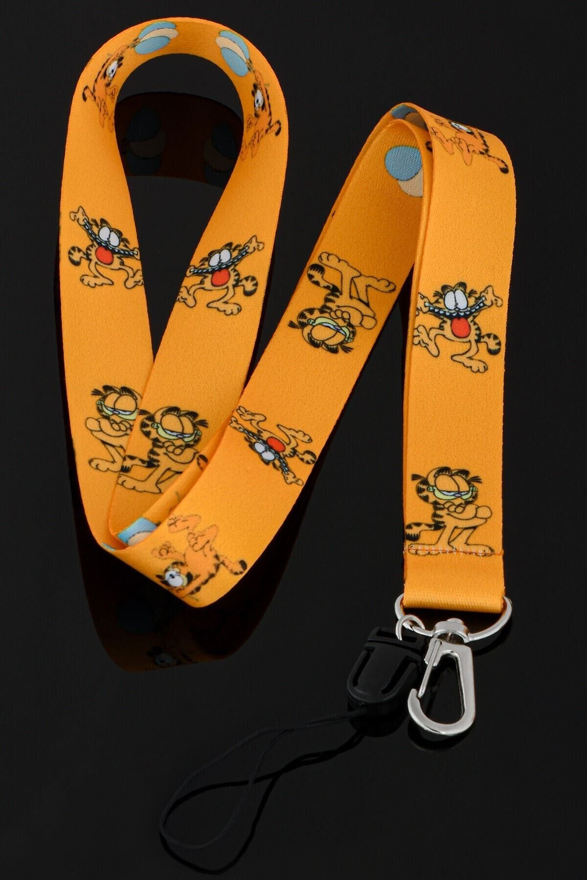 Apptakı Kedi Garfield Yaka Kartı Boyun Ipi Telefon Askısı - Ask0017