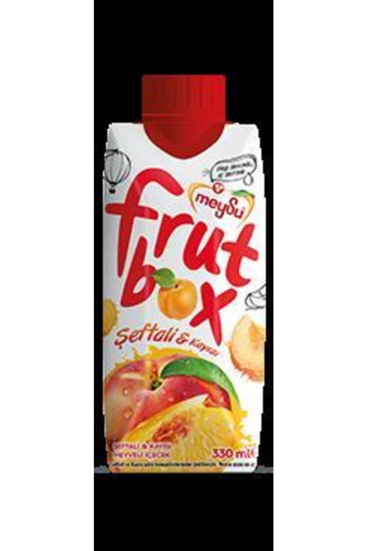 Meysu Frutbox Şeftali- Kayısılı 300 ml X 12 Adet