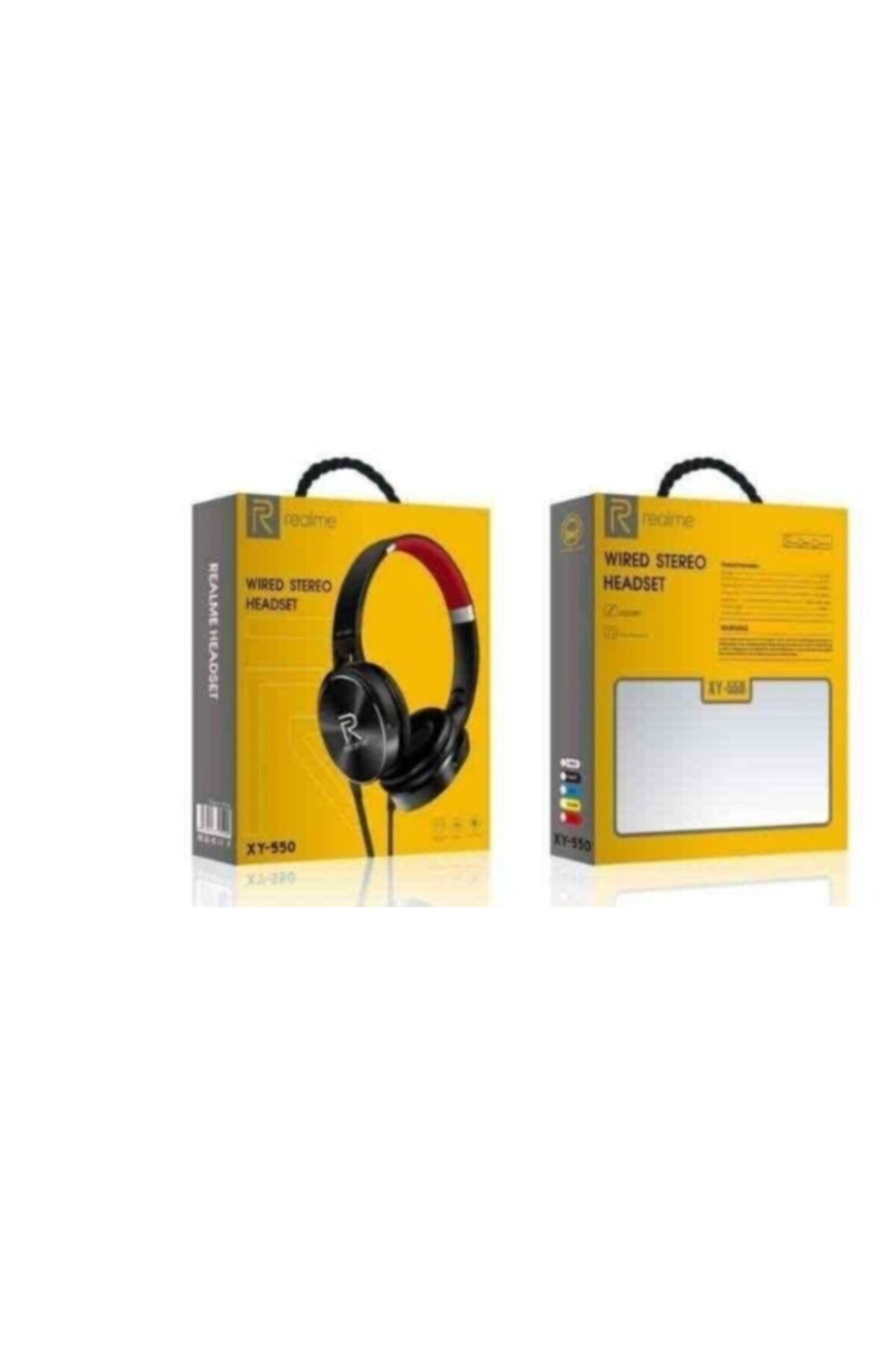 realme Siyah Kablolu Kulaküstü Kulaklık