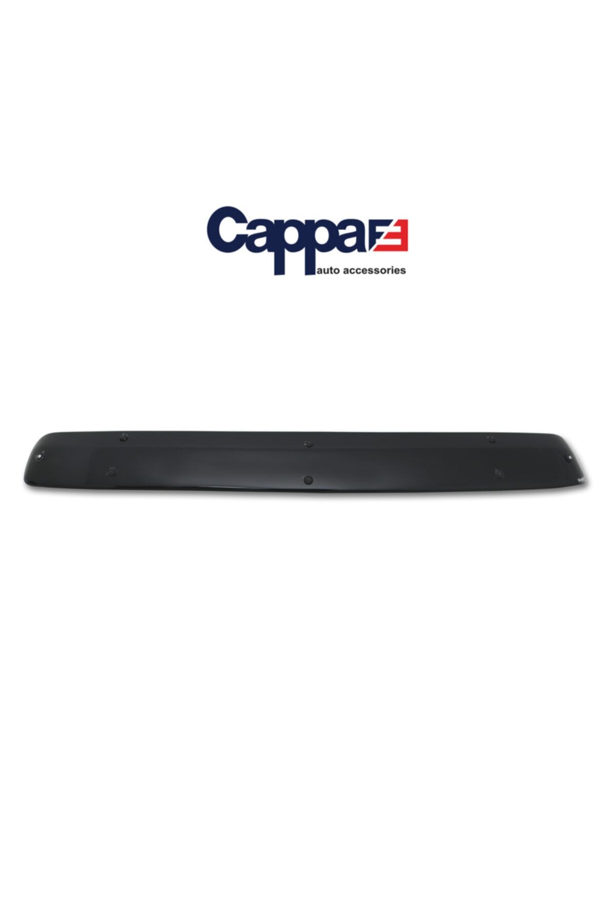 Cappafe Mercedes Atego 2 Ön Cam Güneşliği Siperlik Vizör Şapka Terek (abs) Piano Black 2004-2013