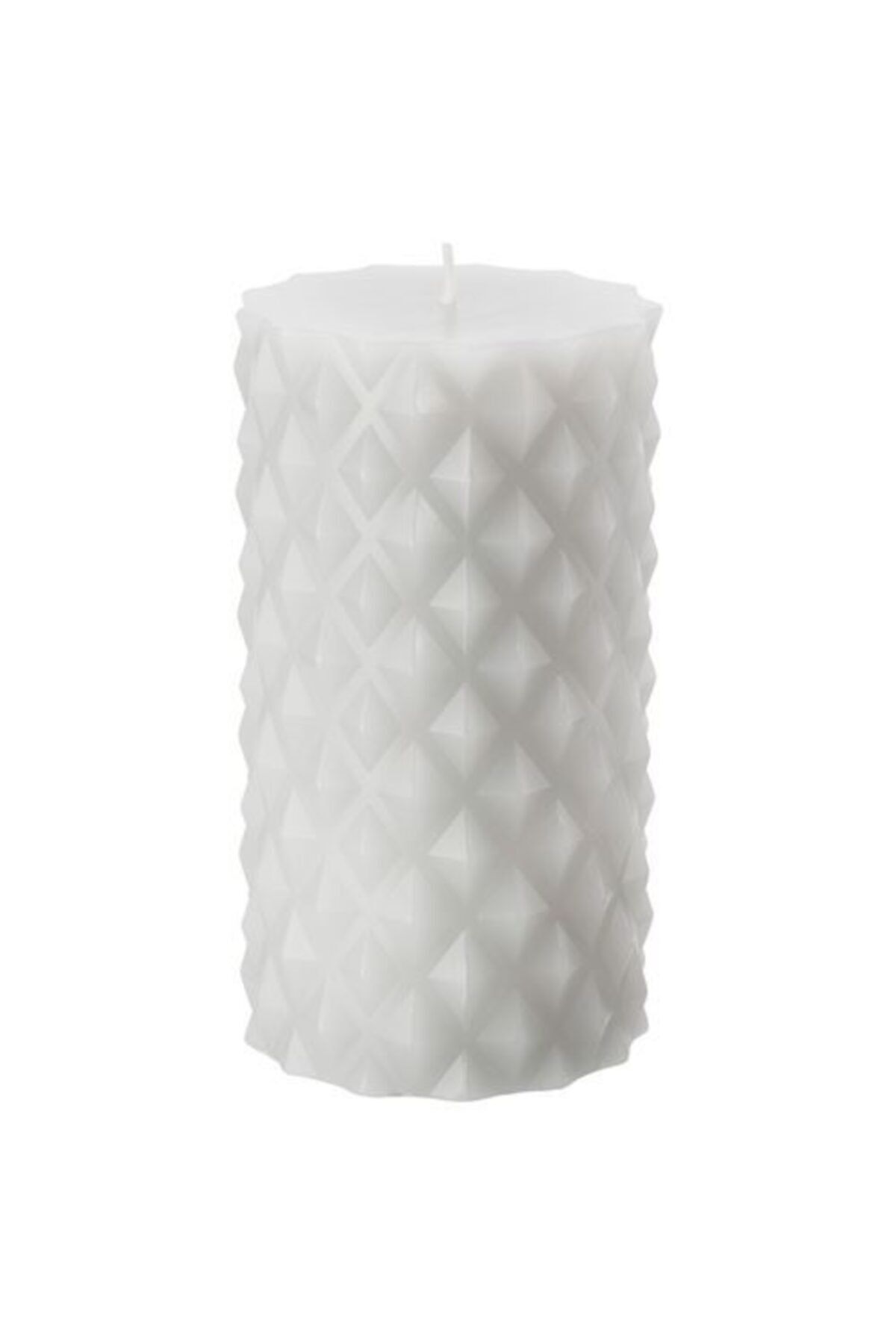 ikea blok mum acik gri meridyendukkan 14 cm dekorasyon mum dekoratif fiyati yorumlari trendyol