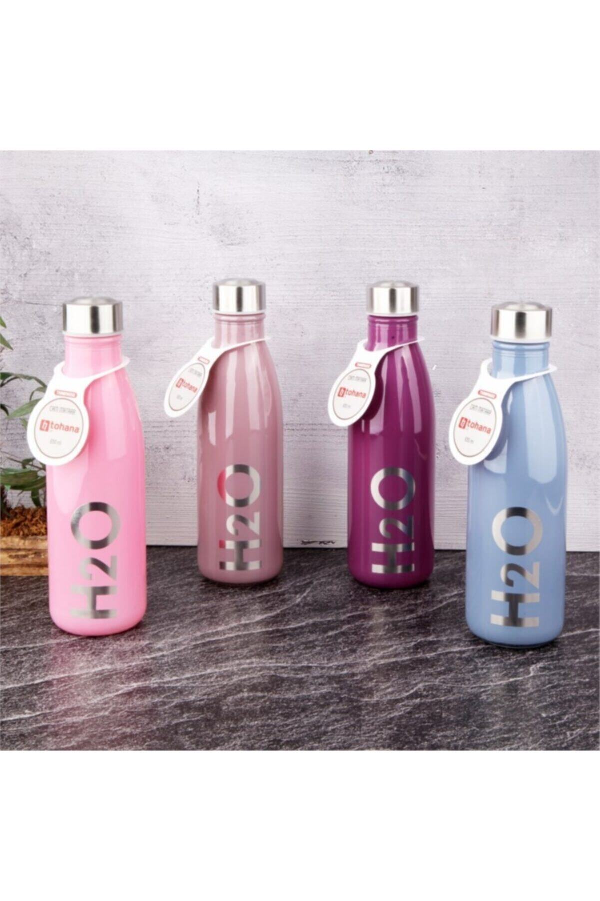 DEKORHANEMDEN Renkli H2o Cam Matara 650 ml