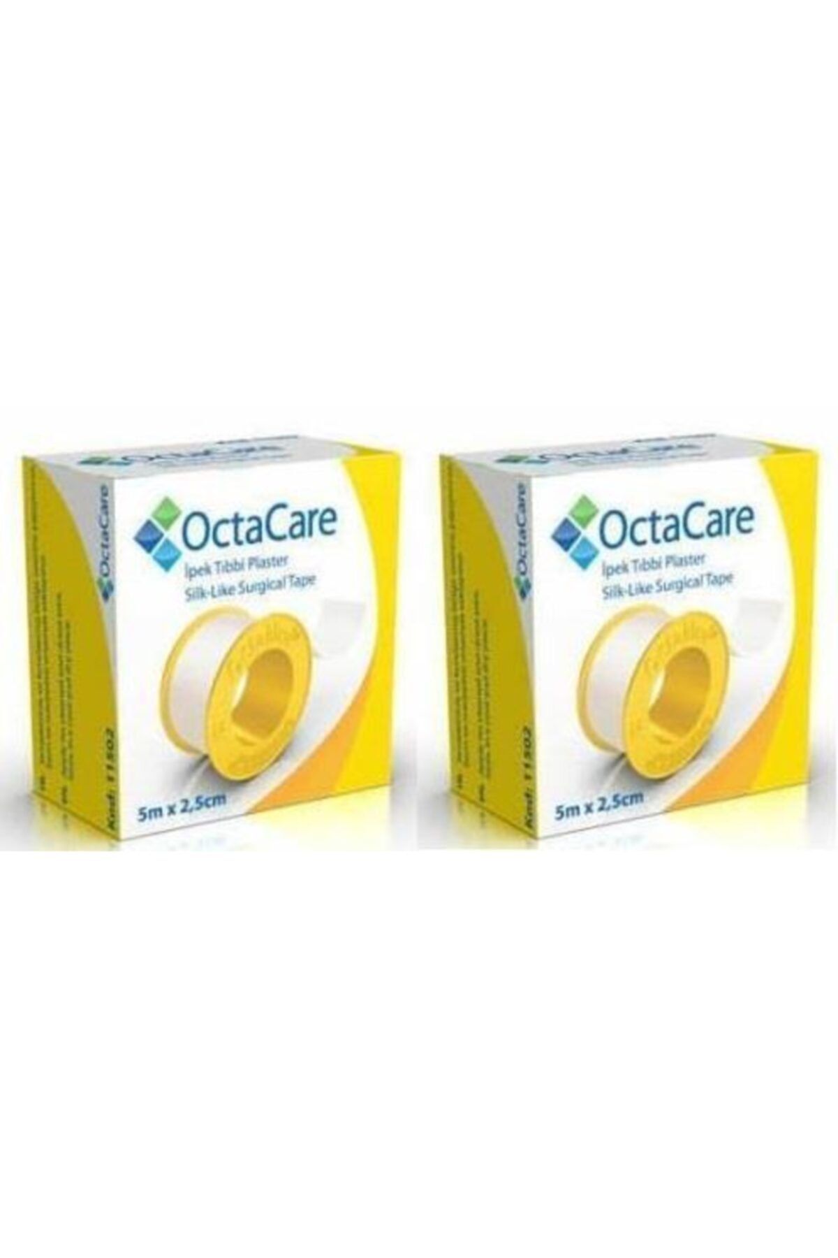 Octacare C1502 5m X 2,5cm 2 Adet Tıbbi Ipek Flaster
