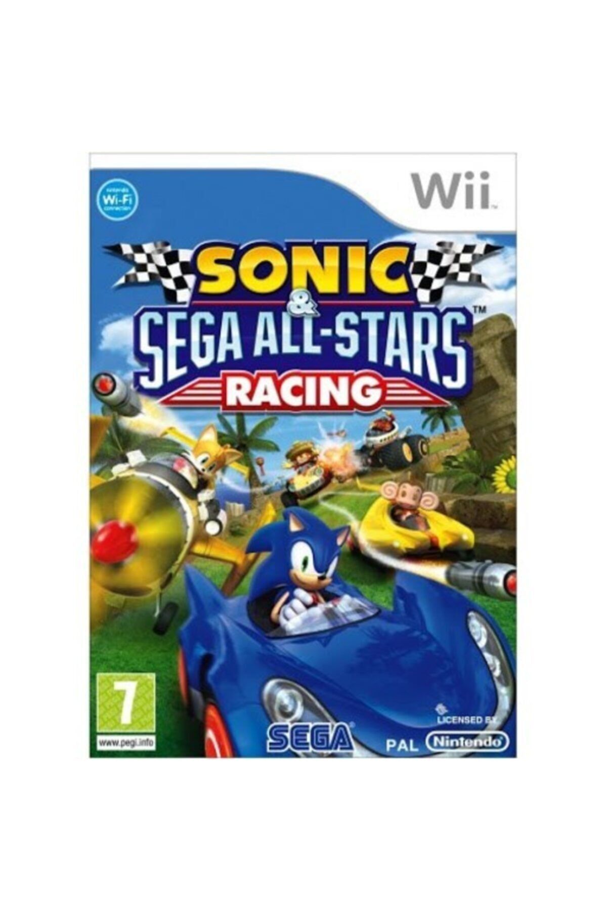 Nintendo Sega Wii Sonıc Sega All Stars Racıng