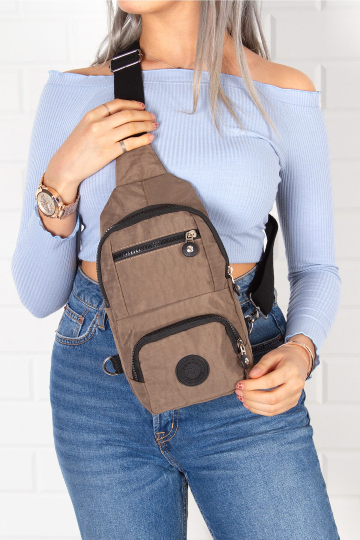 Newish Taksim Krınkıl Omuz Bel Çantası