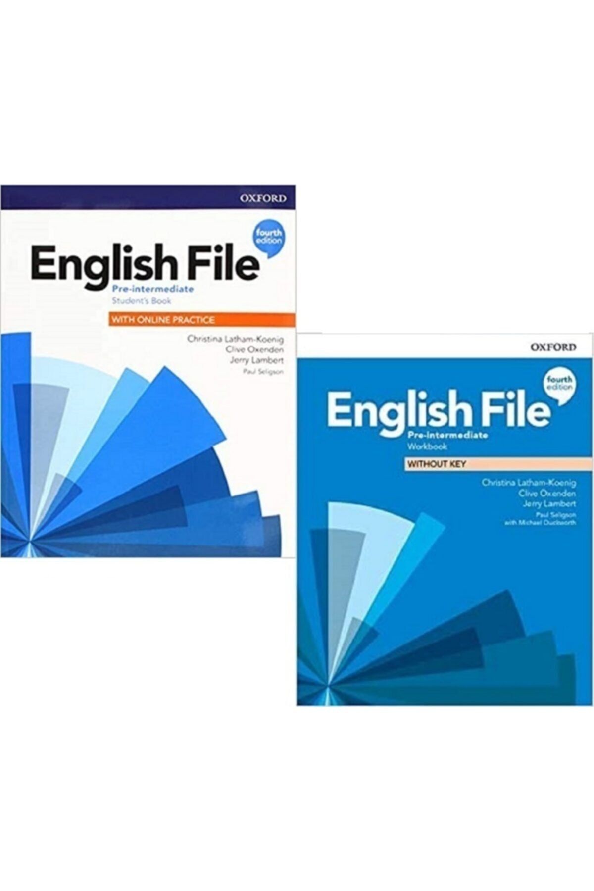 OXFORD UNIVERSITY PRESS English File Pre Intermediate Student's Book With Online Practice  Workbook Without Key