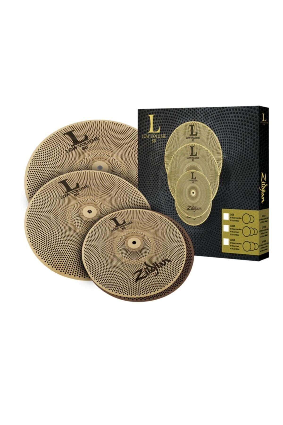 ZILDJIAN Lv468 Low Volume Zil Seti
